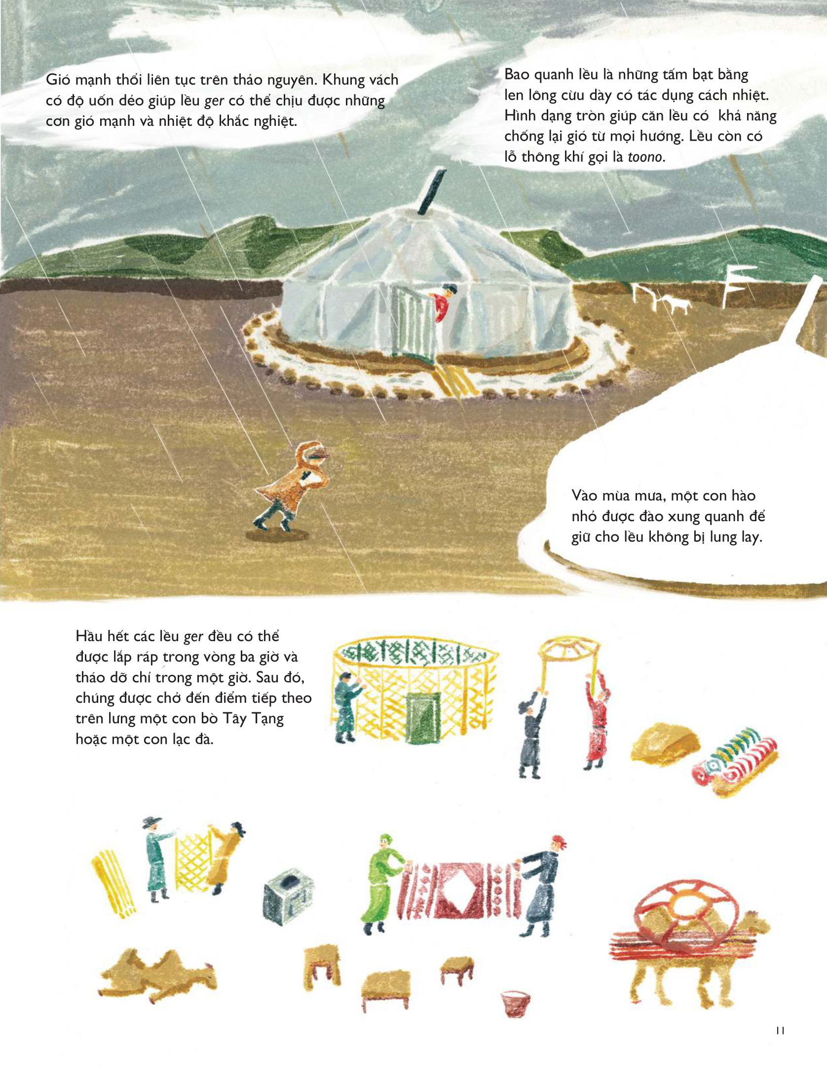 người du mục - cuộc sống nay đây mai đó