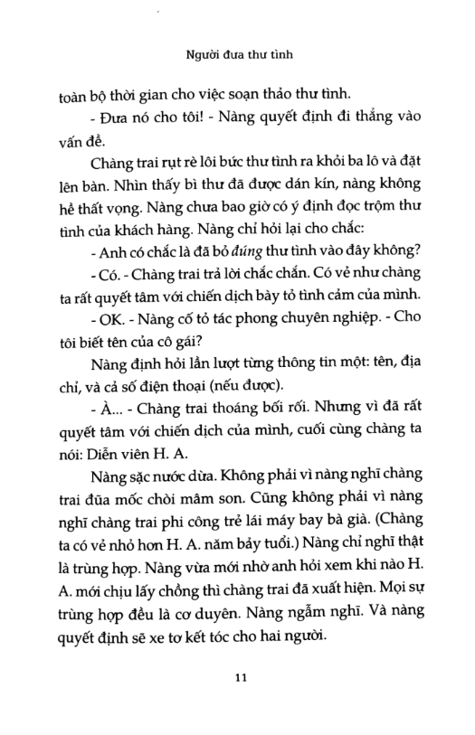 người đưa thư tình