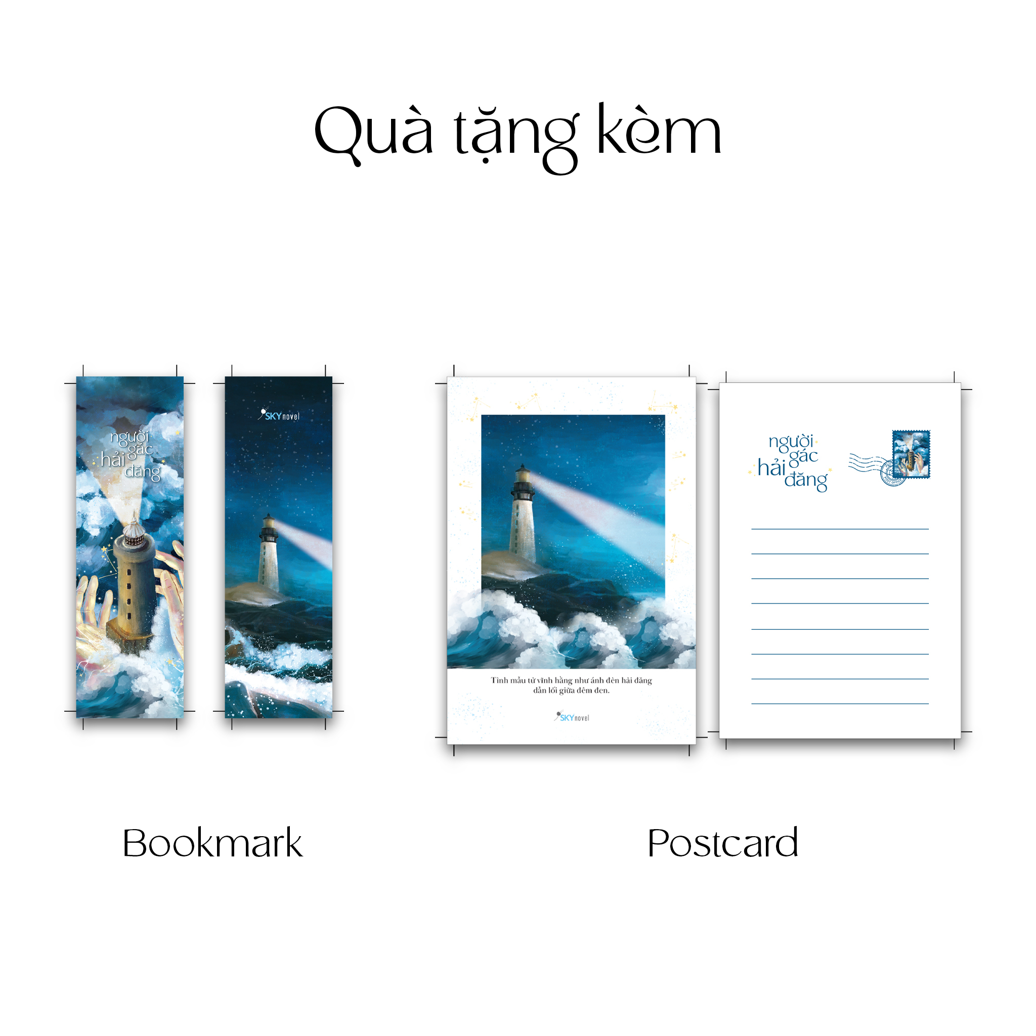người gác hải đăng - tặng kèm bookmark + postcard