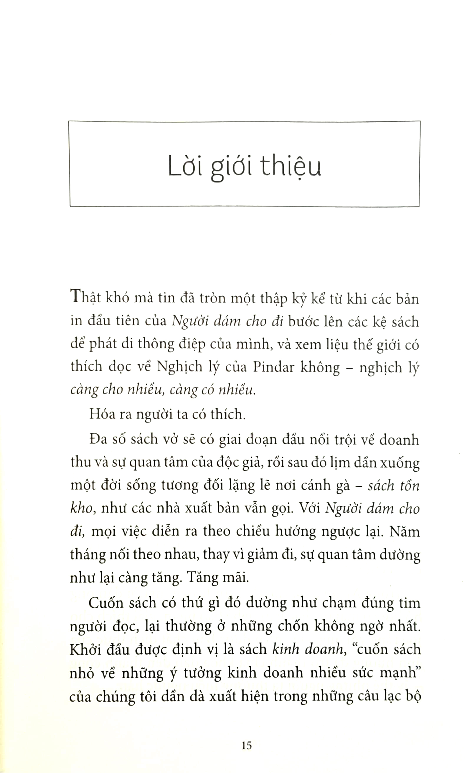 người gây ảnh hưởng - dám cho đi - câu chuyện nhỏ về một ý tưởng có sức thuyết phục lớn nhất (tái bản 2024)