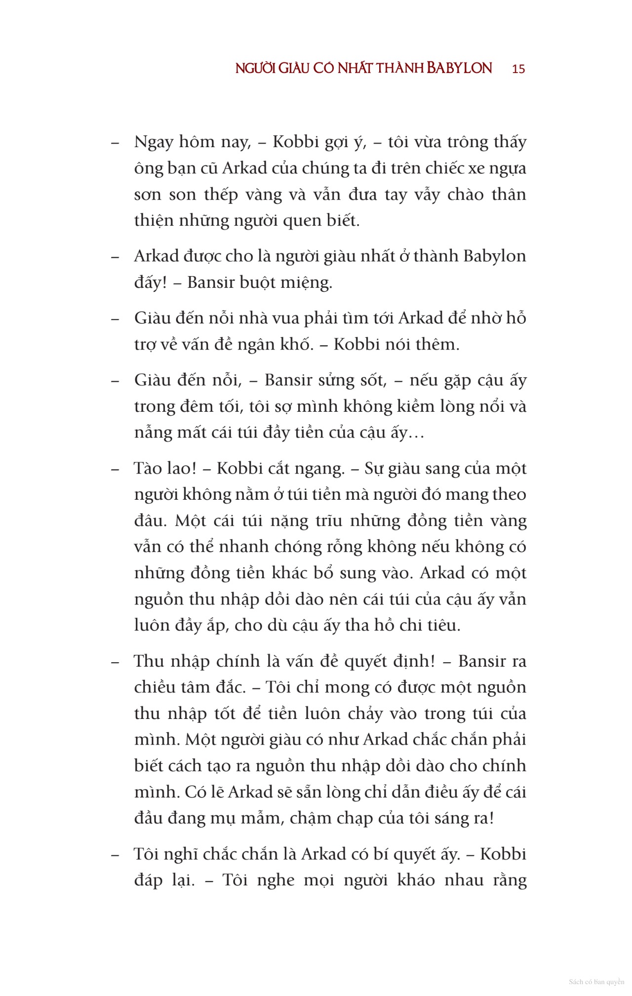 người giàu có nhất thành babylon