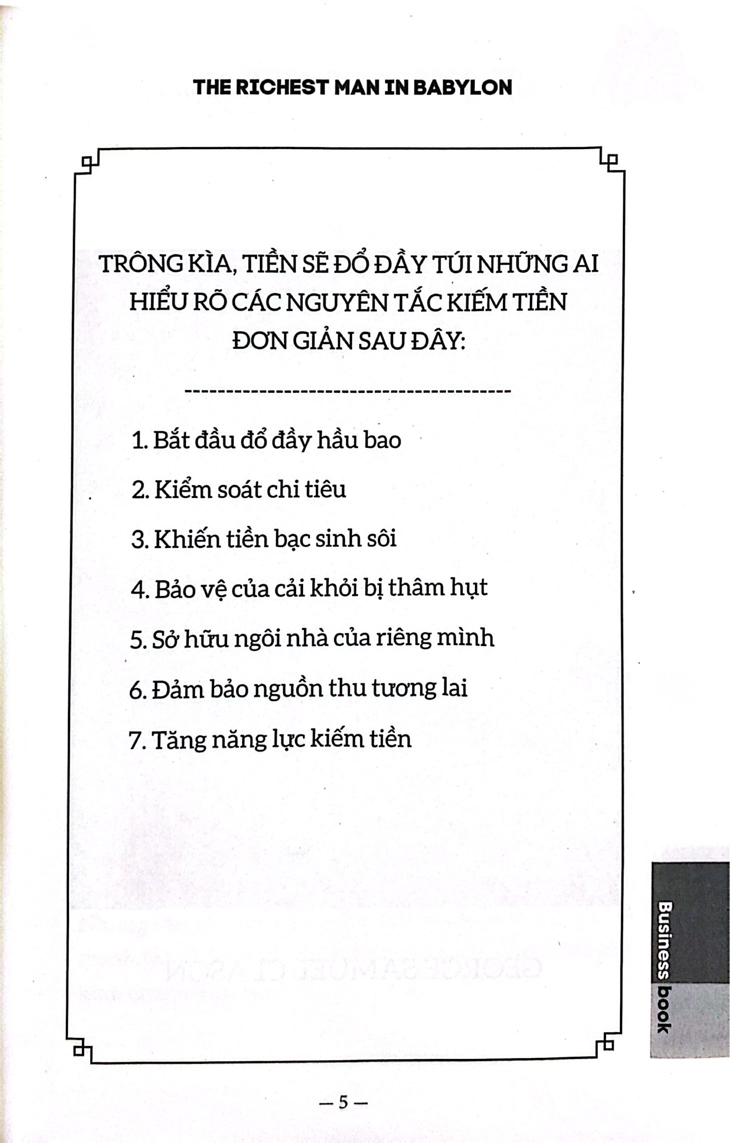 người giàu có nhất thành babylon