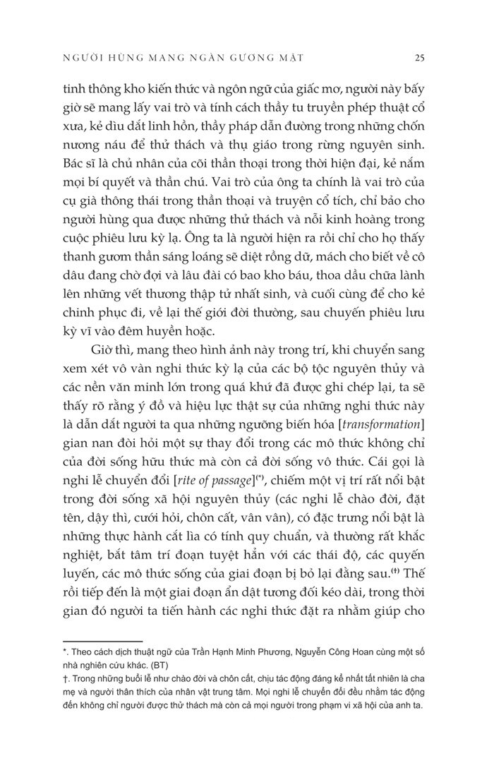 người hùng mang ngàn gương mặt