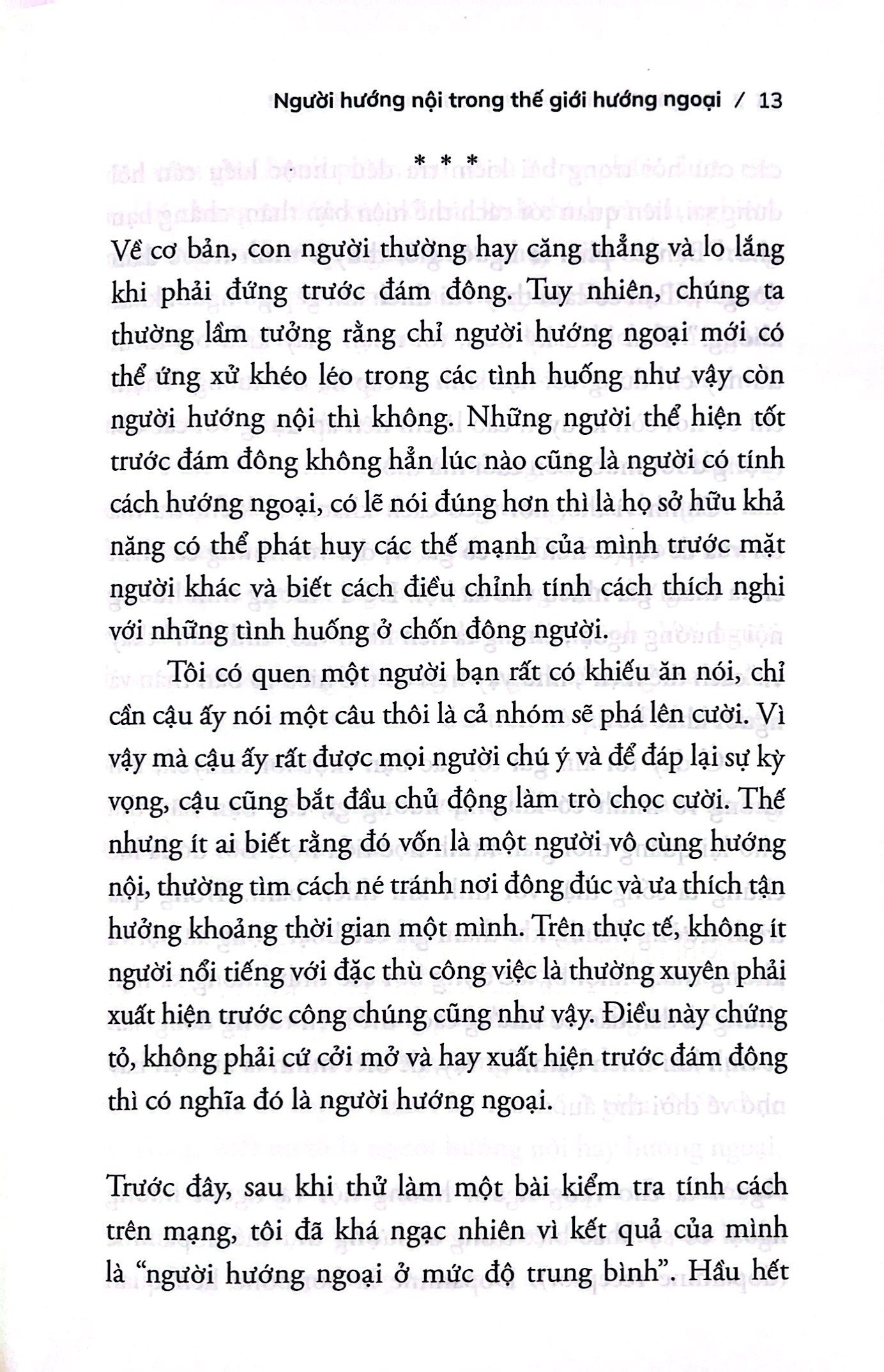 người hướng nội trong thế giới hướng ngoại