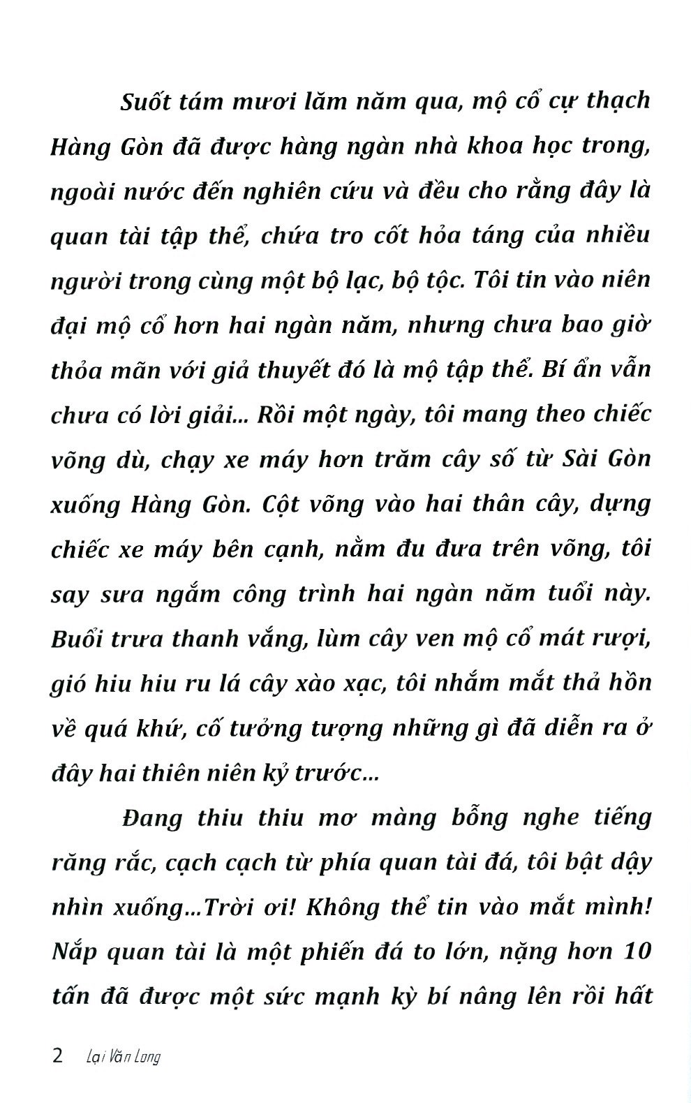 người khổng lồ đội mồ kể chuyện