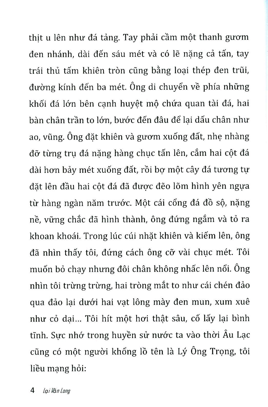 người khổng lồ đội mồ kể chuyện