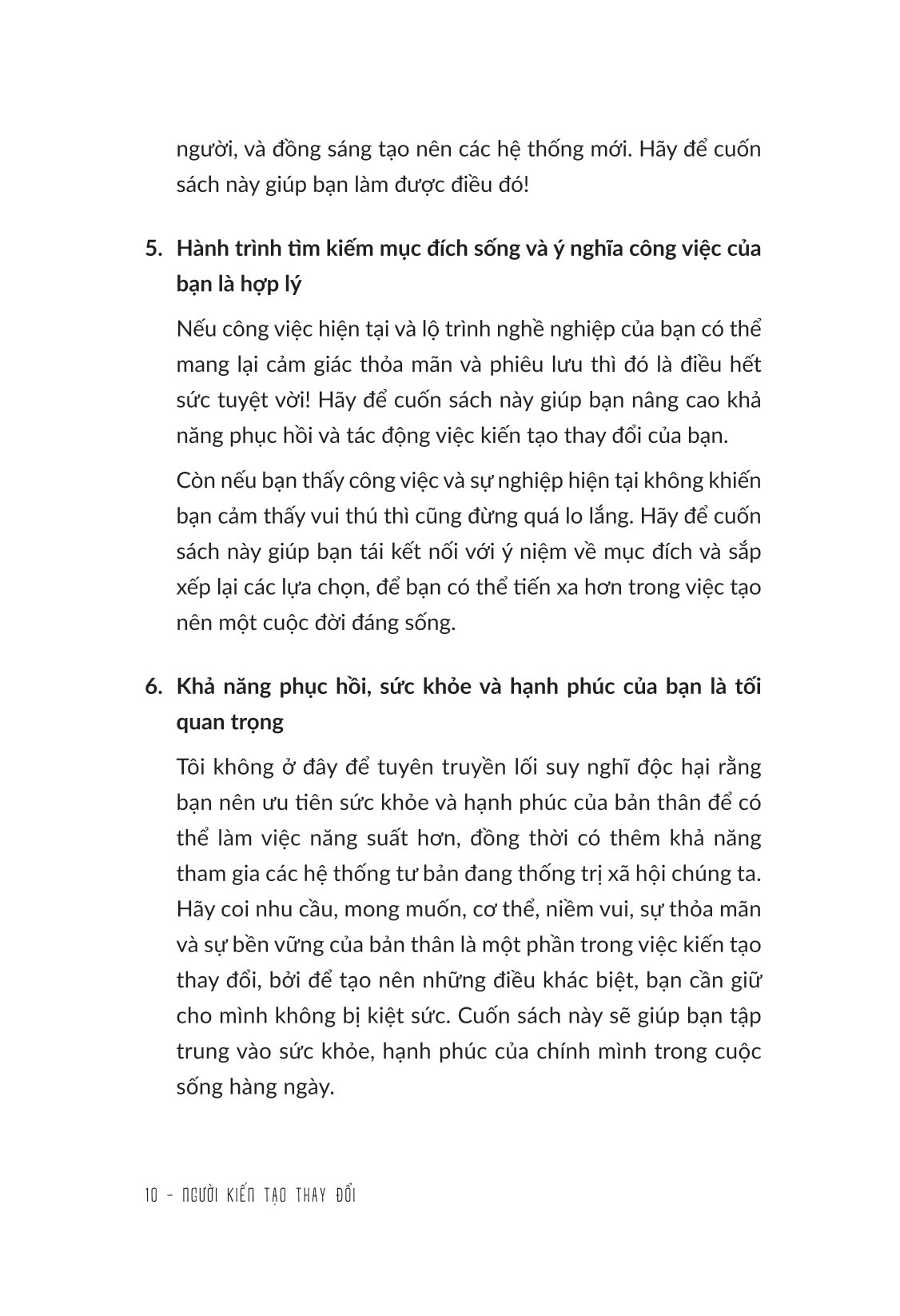 người kiến tạo thay đổi - bí mật từ những nhà lãnh đạo tiên phong