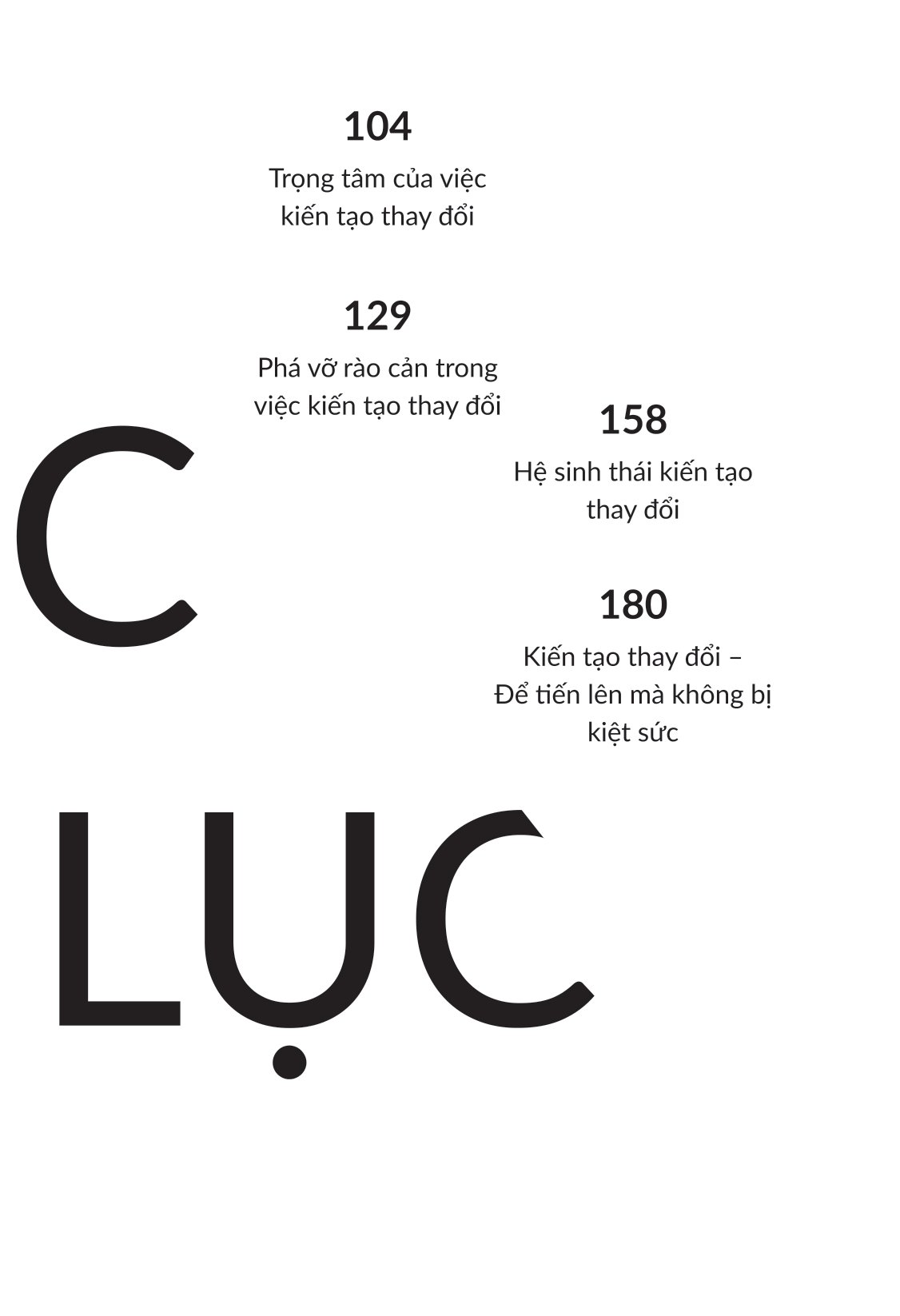 người kiến tạo thay đổi - bí mật từ những nhà lãnh đạo tiên phong