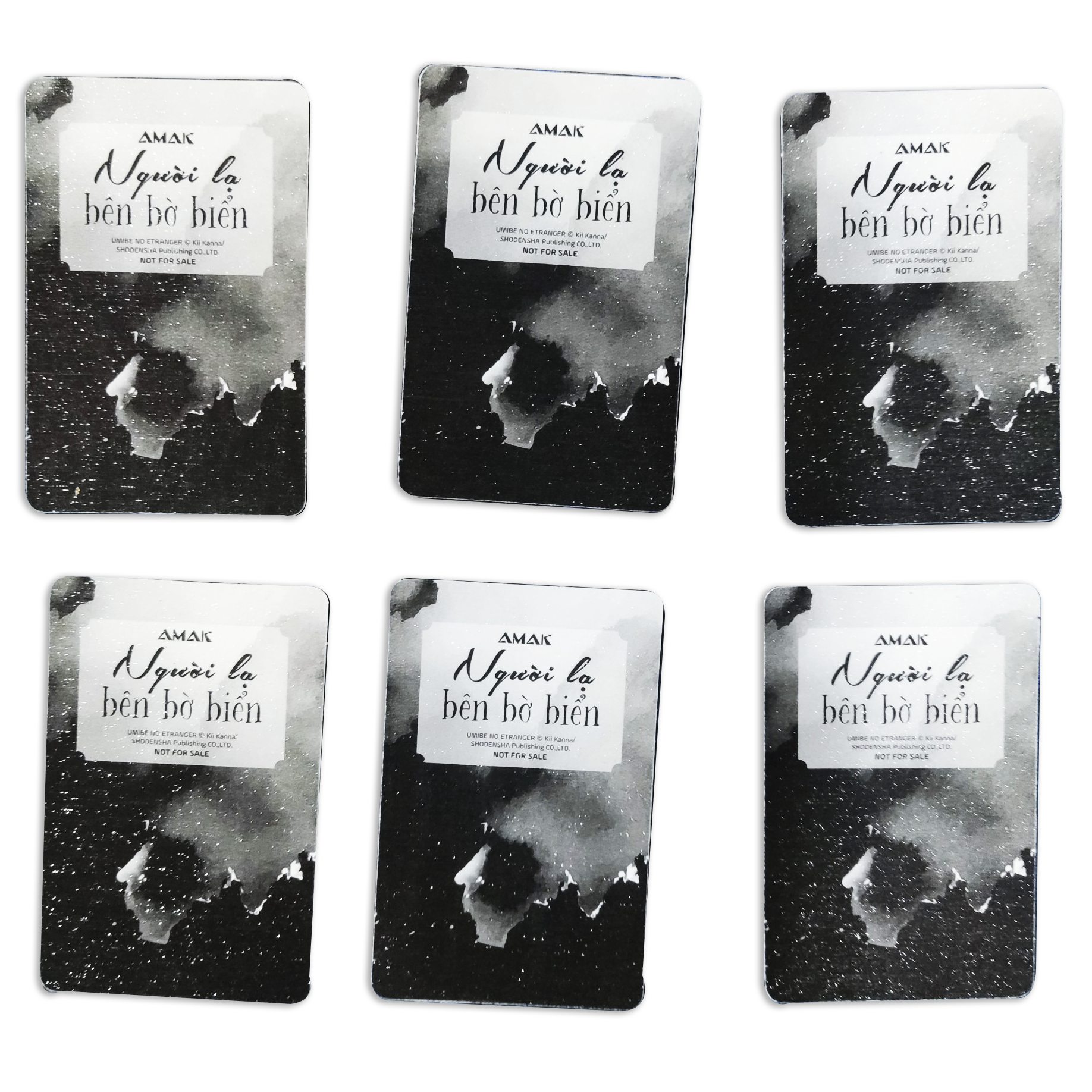 người lạ bên bờ biển - tặng kèm bookmark + postcard + bộ 6 card bo góc cán màng kim tuyến (tái bản 2022)