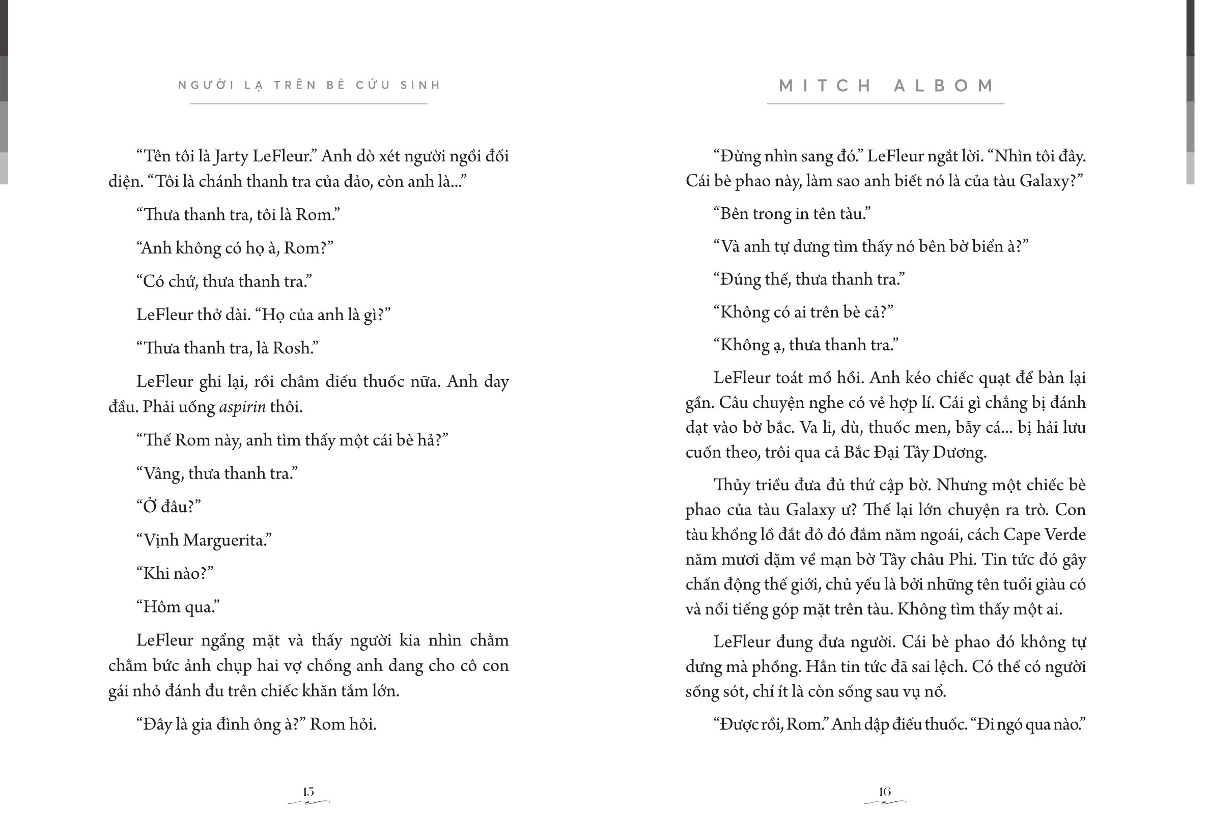 Người Lạ Trên Bè Cứu Sinh