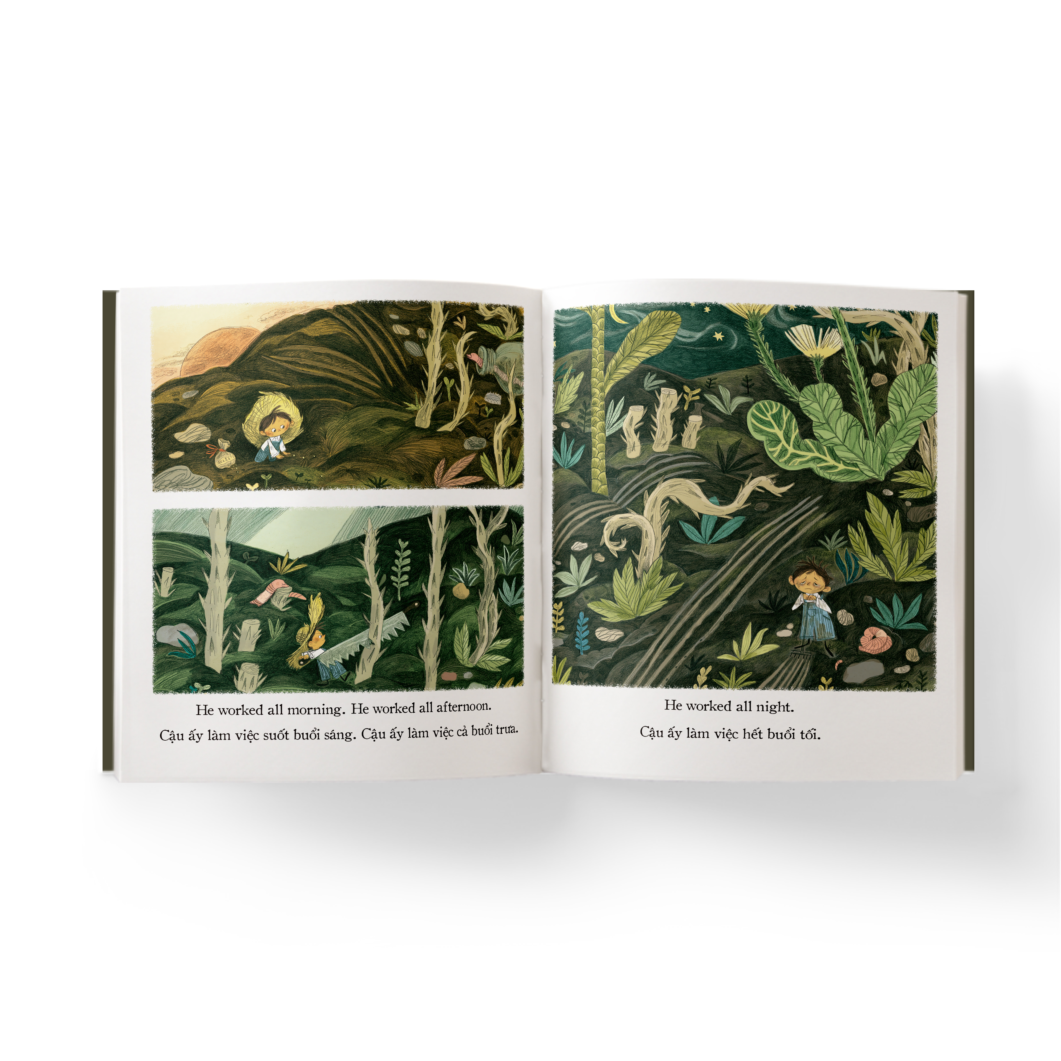 người làm vườn tí hon - the little gardener (song ngữ anh - việt)