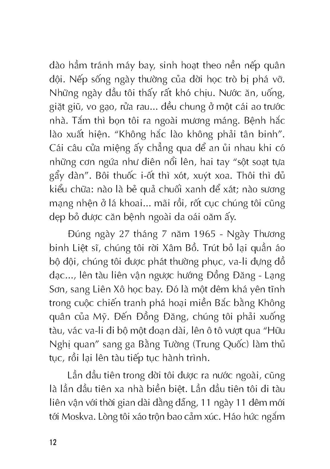 người lính phi công kể chuyện