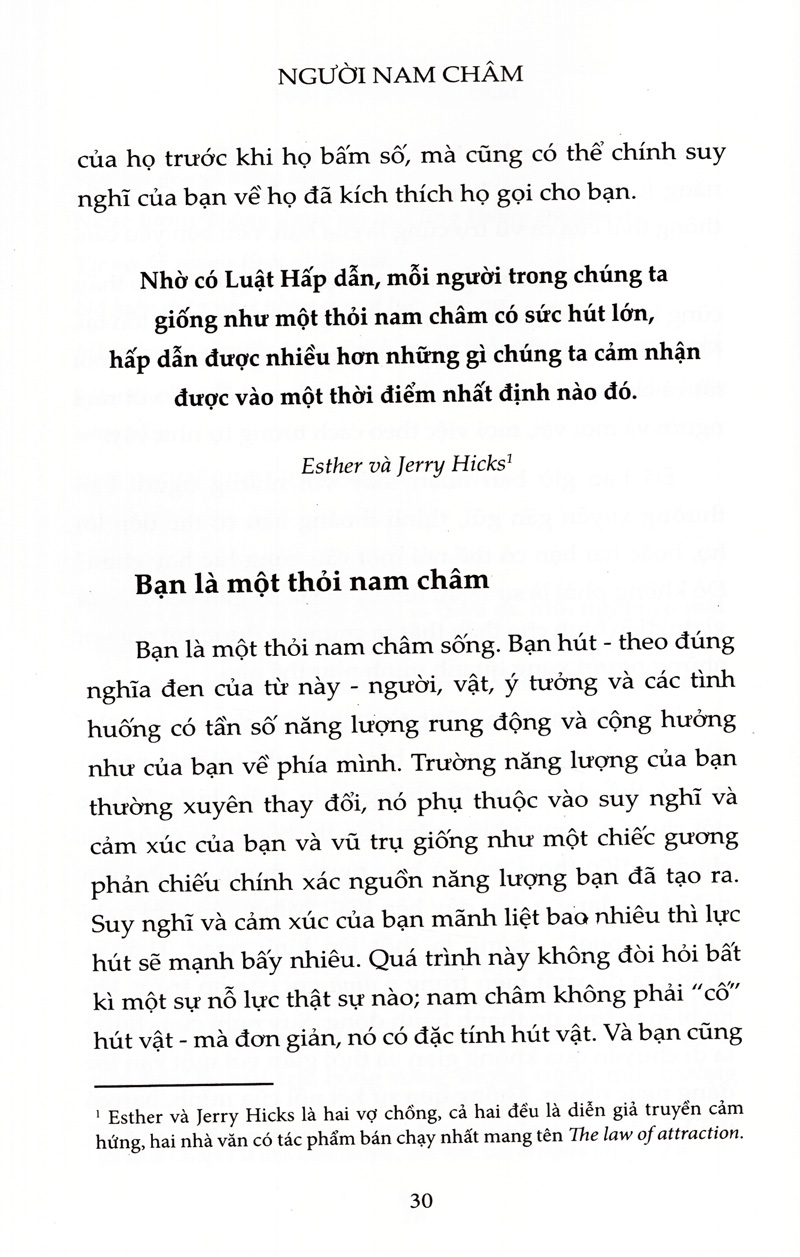 người nam châm - bí mật của luật hấp dẫn (tái bản 2022)