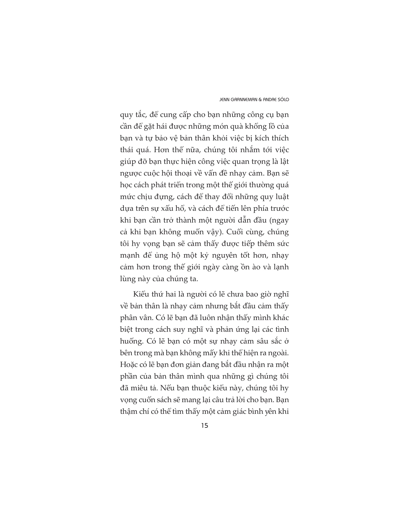người nhạy cảm - yếu đuối hay năng lực