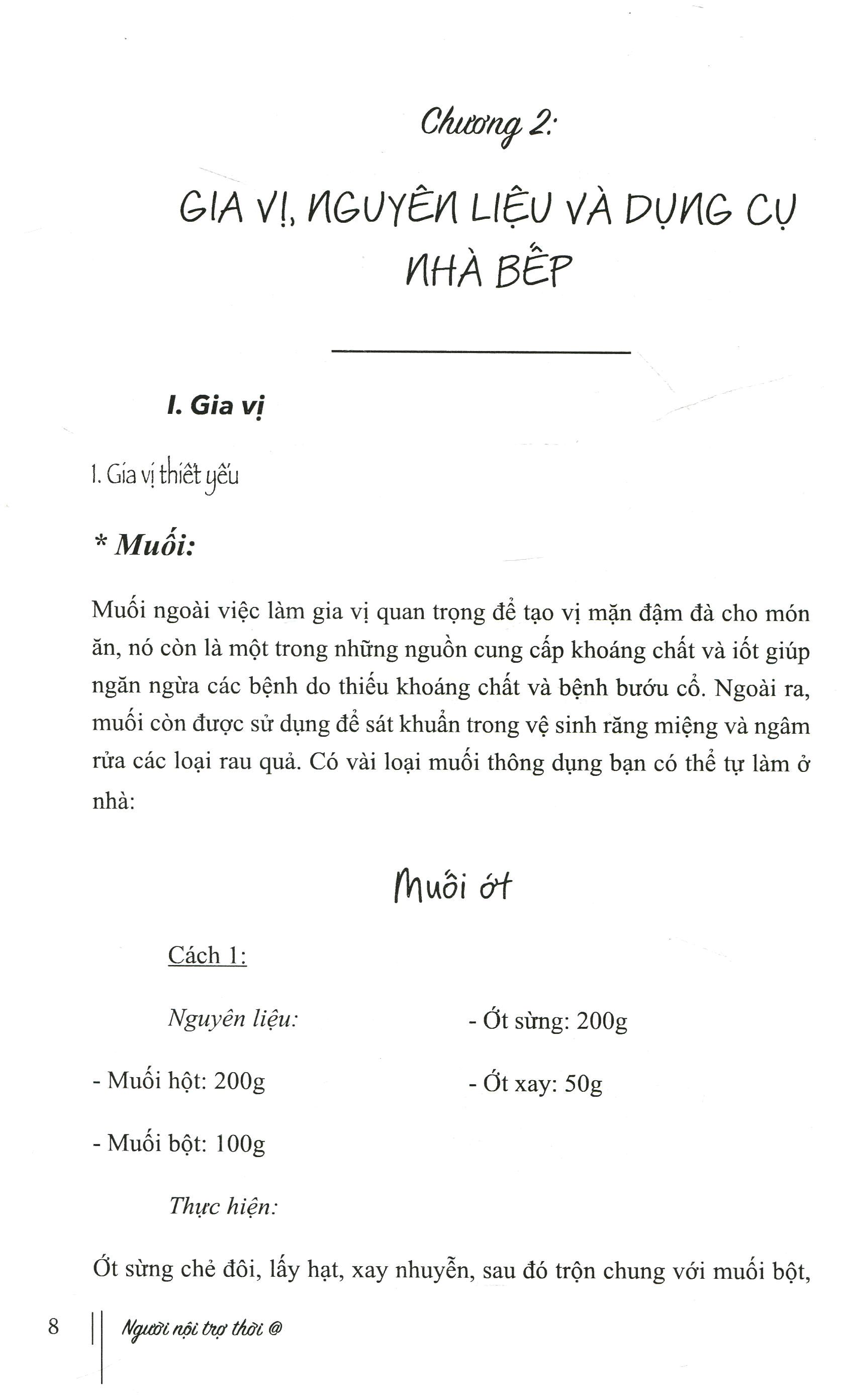 người nội trợ thời @