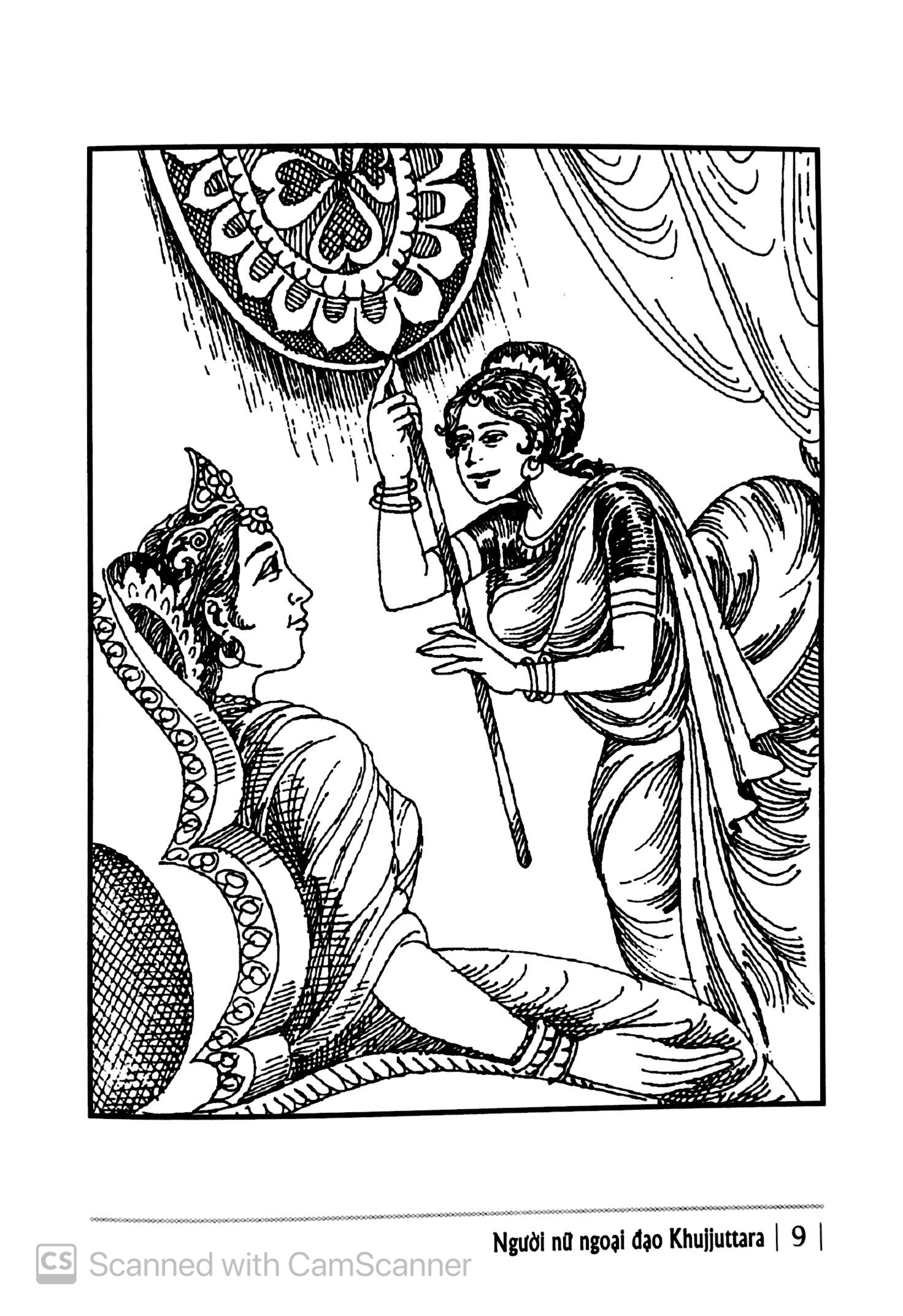 người nữ ngoại đạo khujjuttara