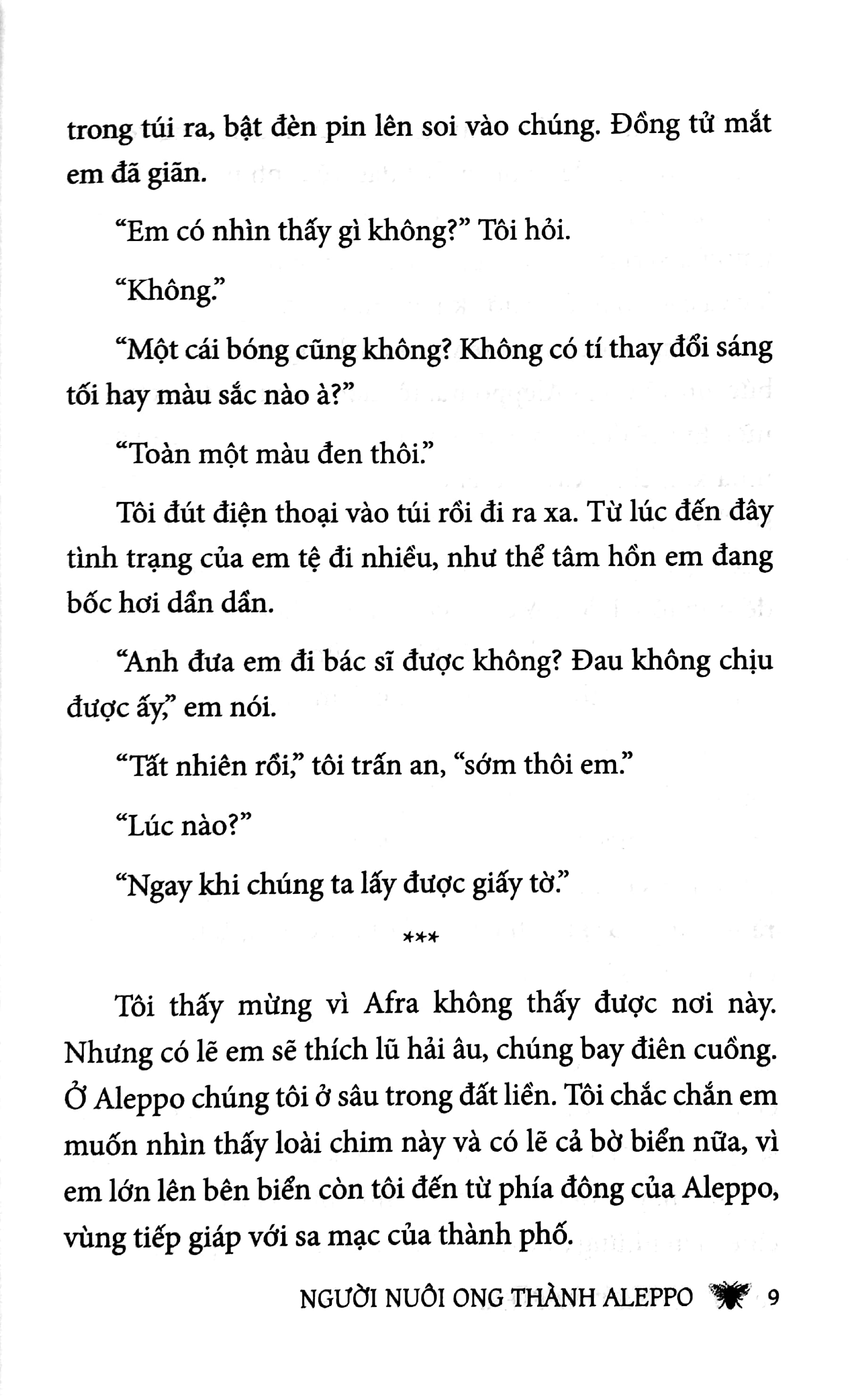 người nuôi ong thành aleppo - the beekeeper of aleppo (aspen words literary prize winner)