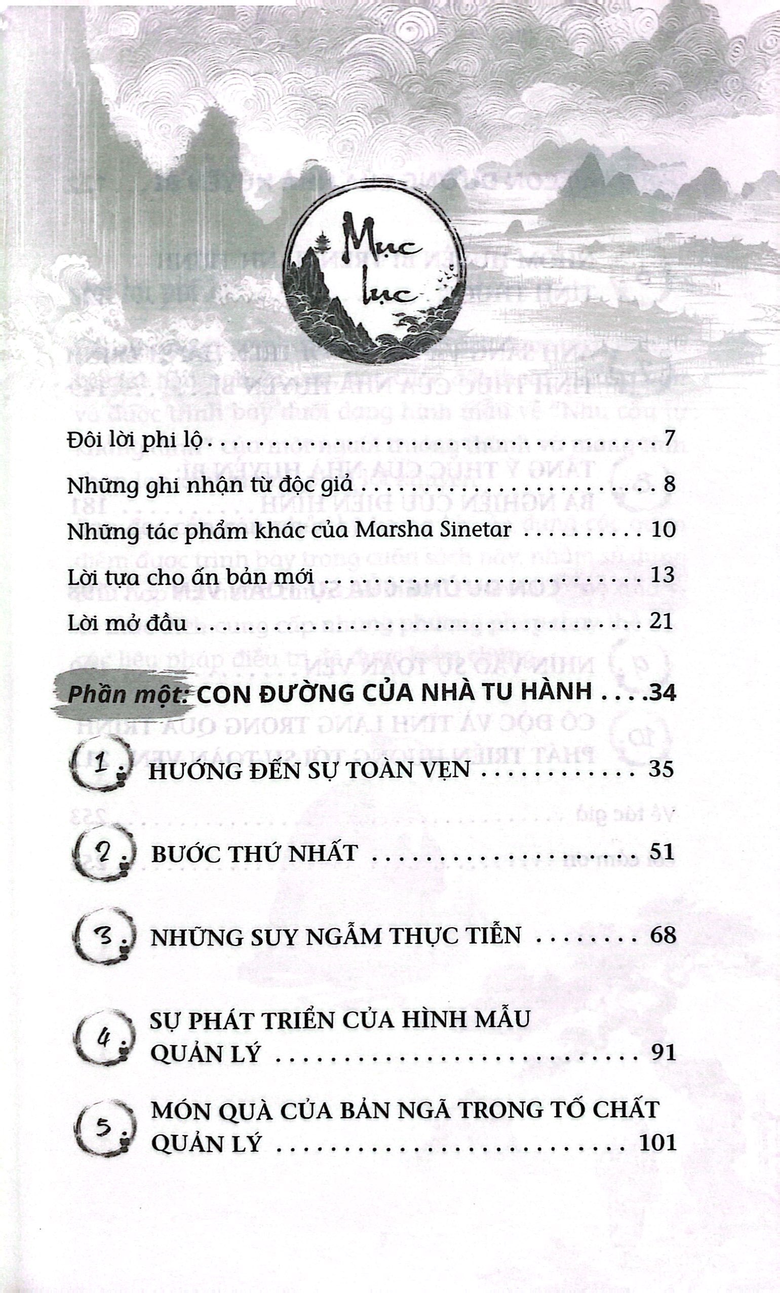 người phàm sống như bậc chân tu và nhà huyền bí