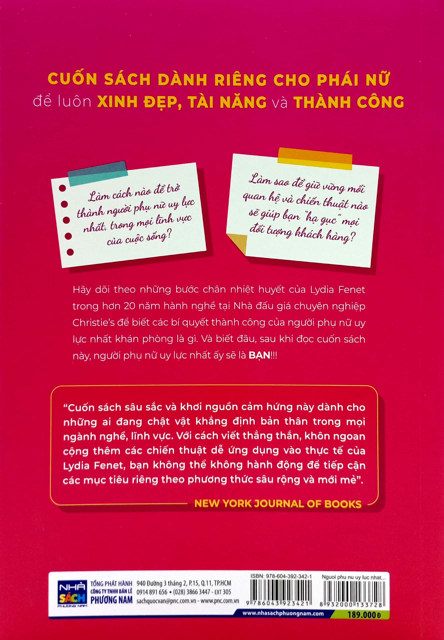 người phụ nữ uy lực nhất ở đây là bạn