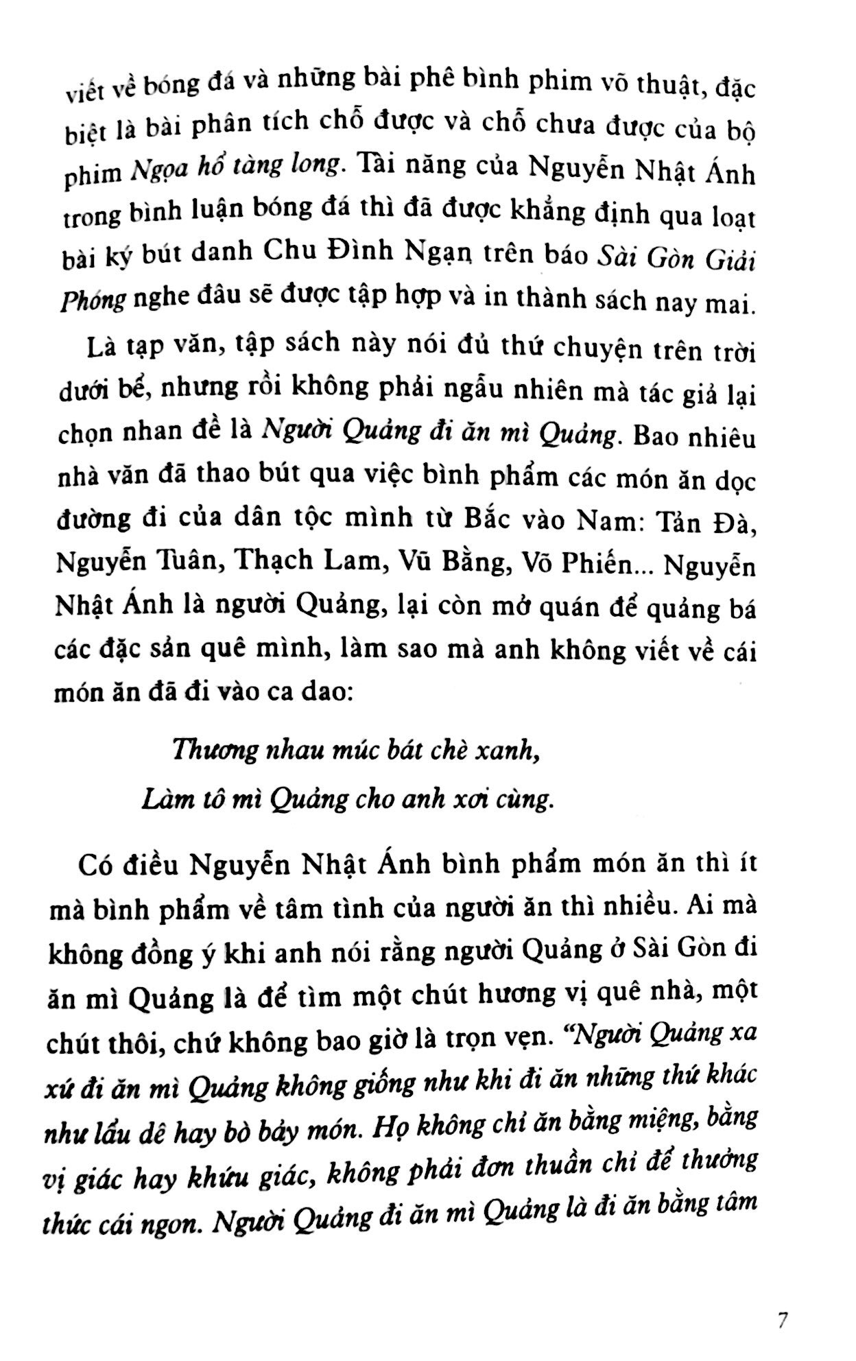 người quảng đi ăn mì quảng (tái bản 2023)