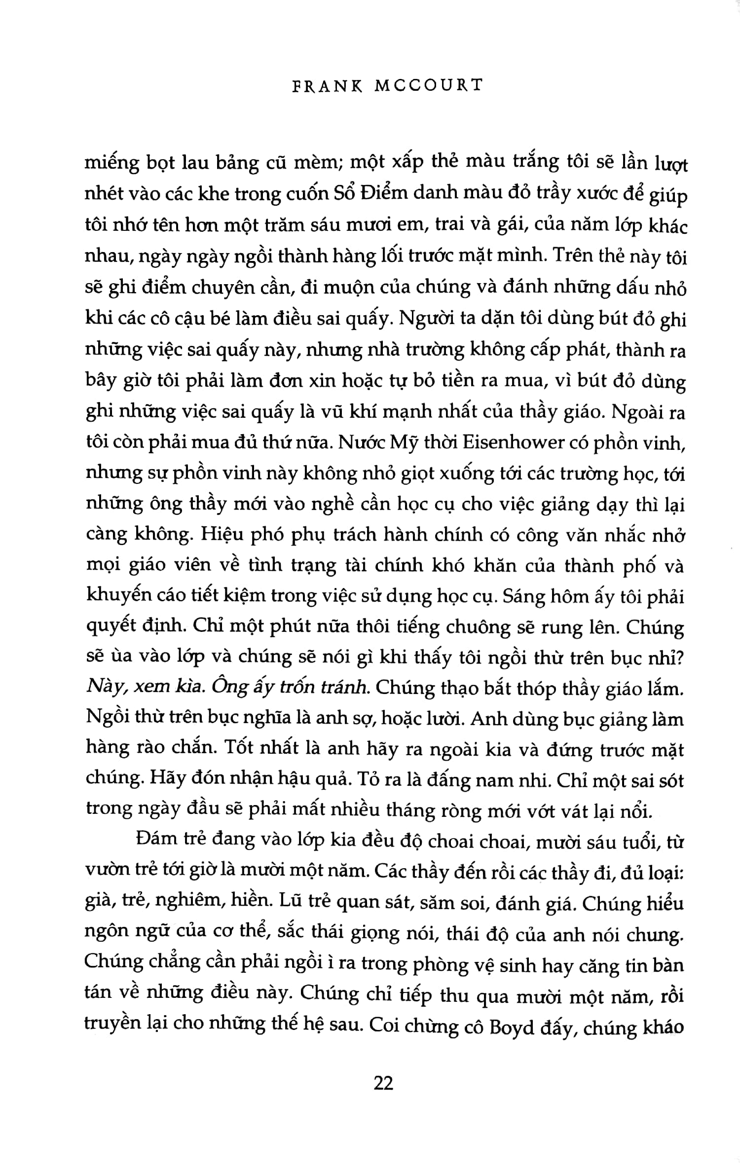 người thầy - hồi ức của một nhà giáo mỹ (tái bản 2021)
