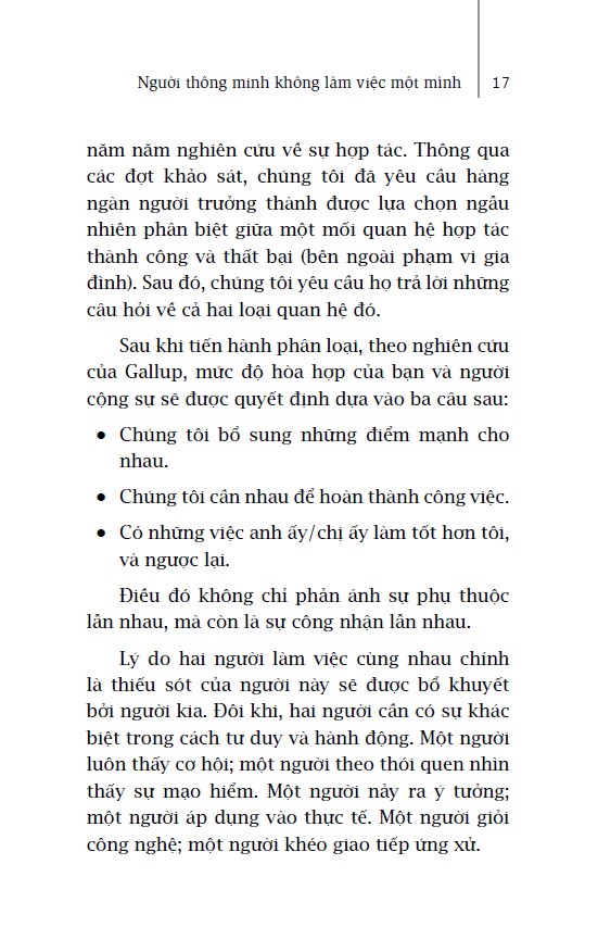 người thông minh không làm việc một mình (tái bản 2024)