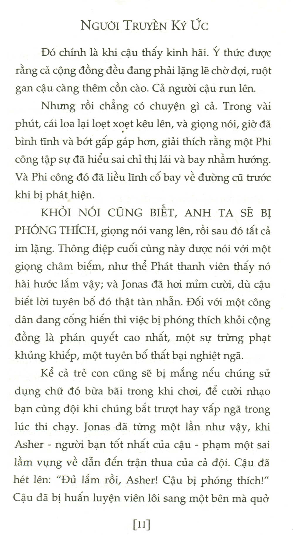 người truyền ký ức (tái bản 2020)