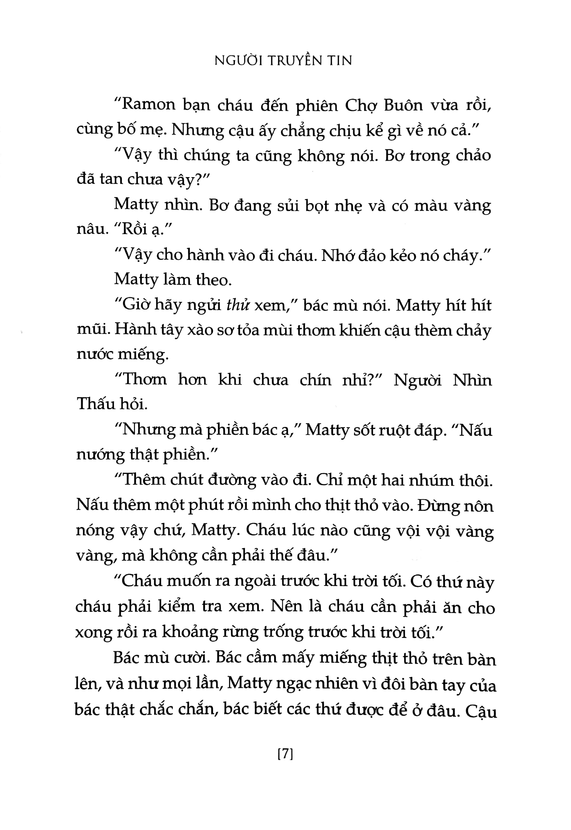 người truyền tin - phần thứ ba của người truyền ký ức