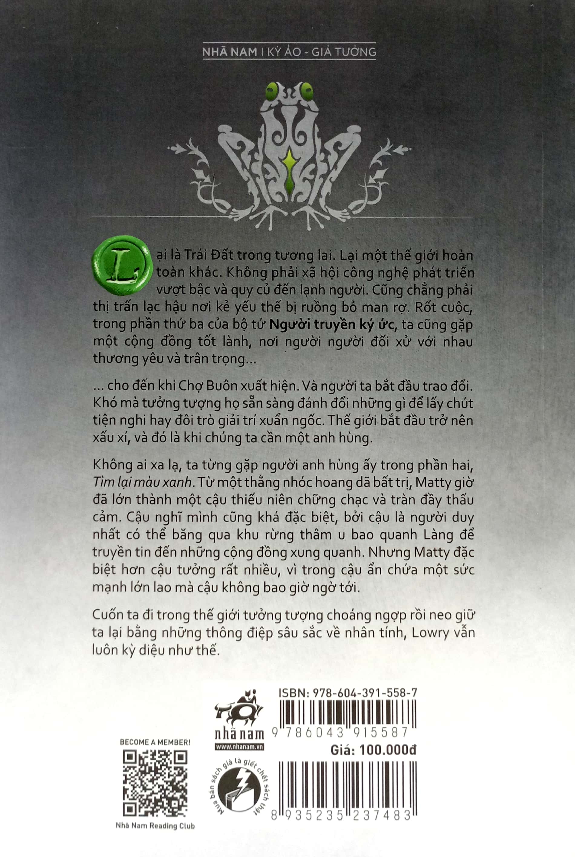 người truyền tin - phần thứ ba của người truyền ký ức