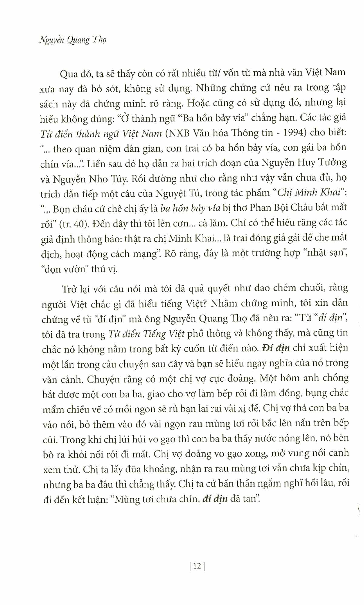 người việt nói tiếng việt