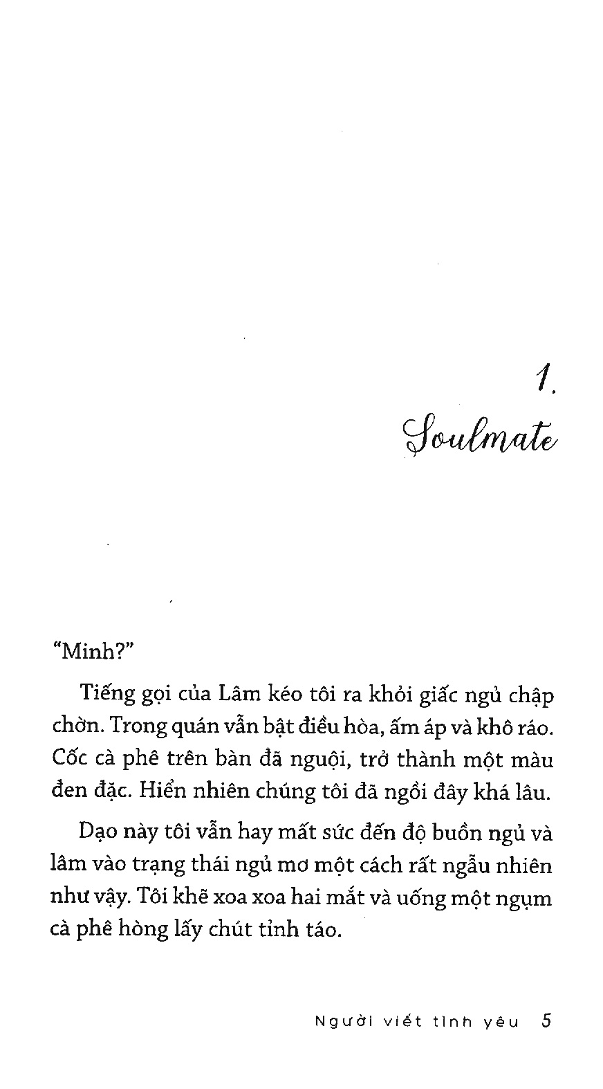 người viết tình yêu