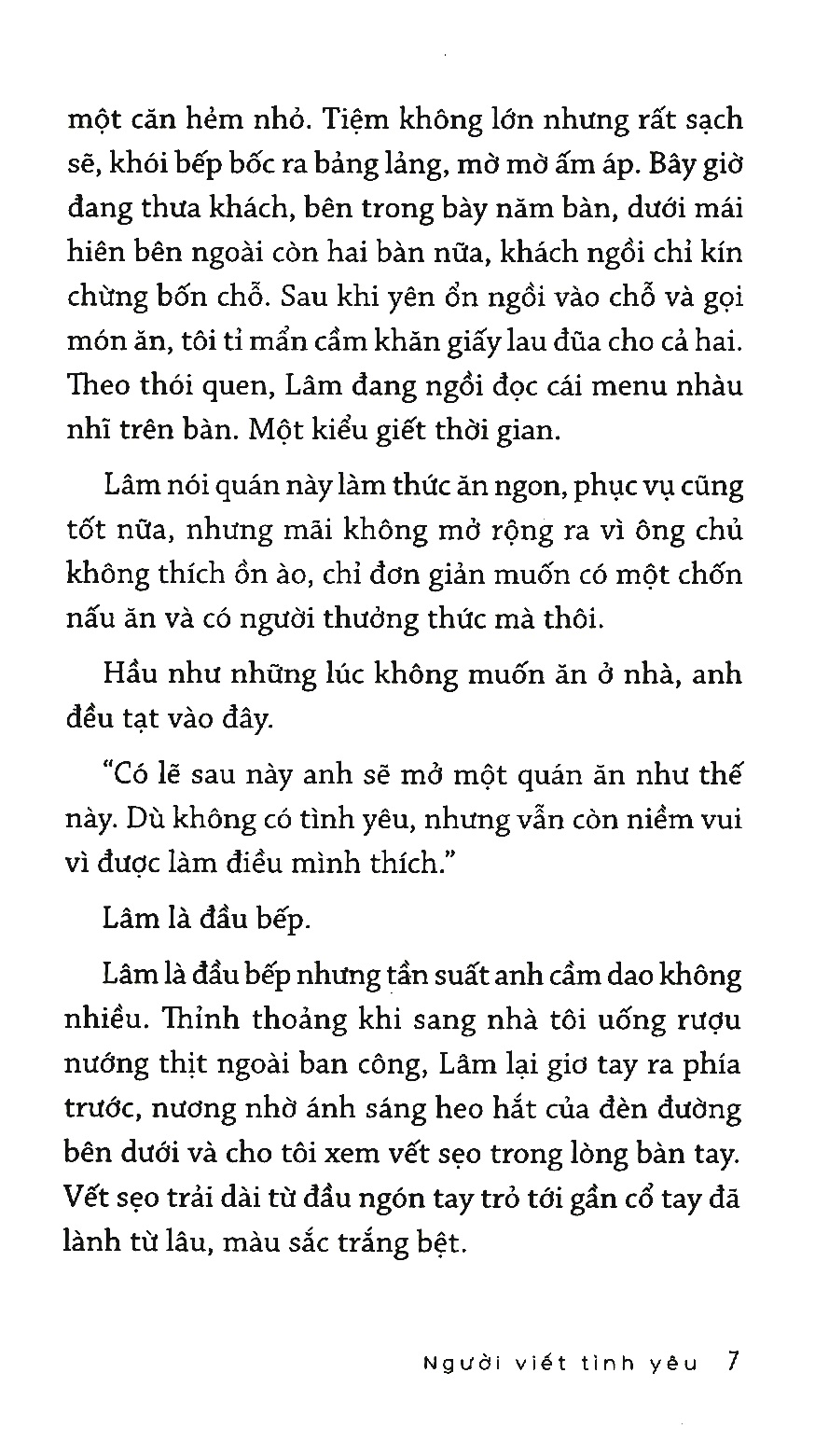 người viết tình yêu