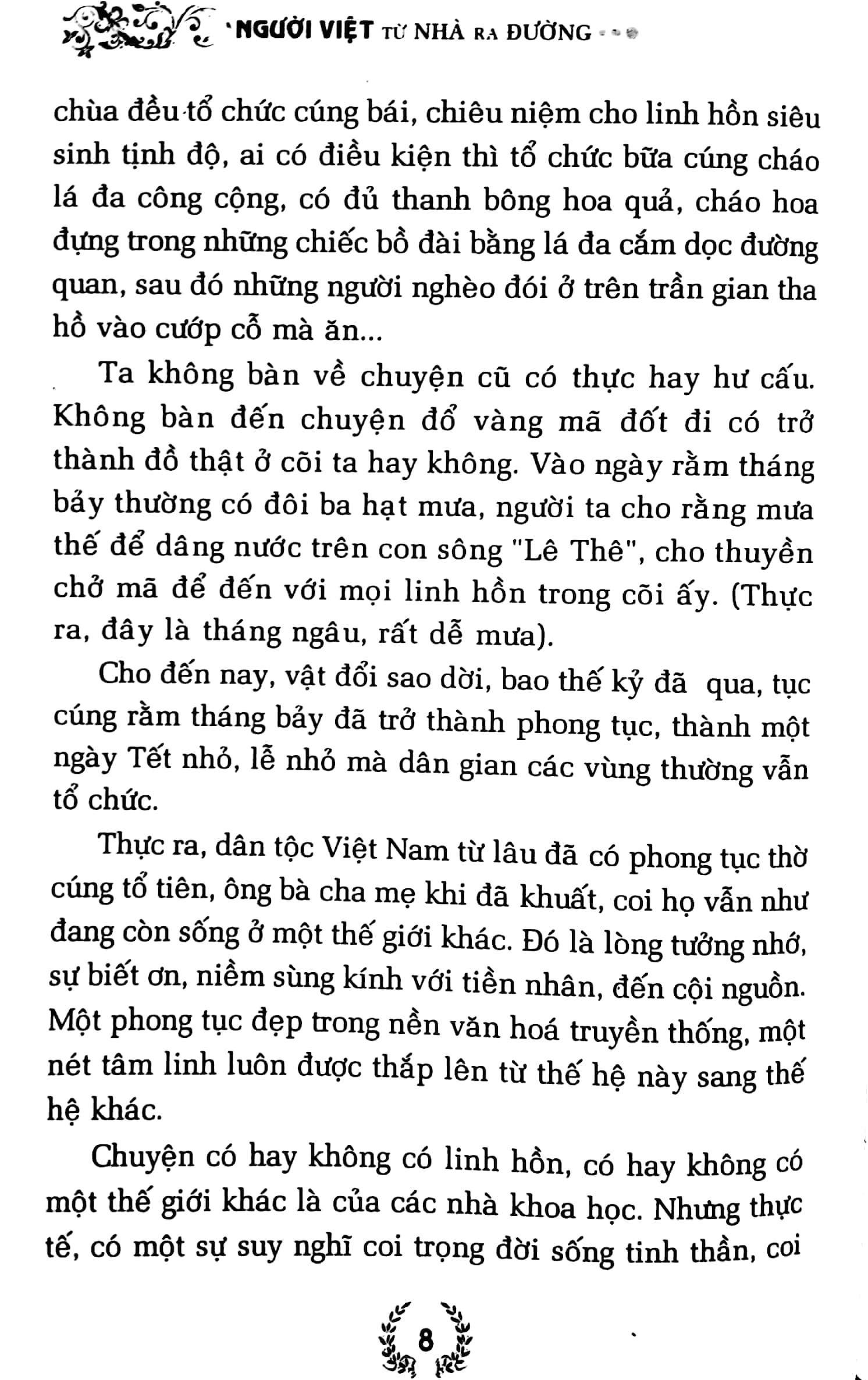 người việt từ nhà ra đường