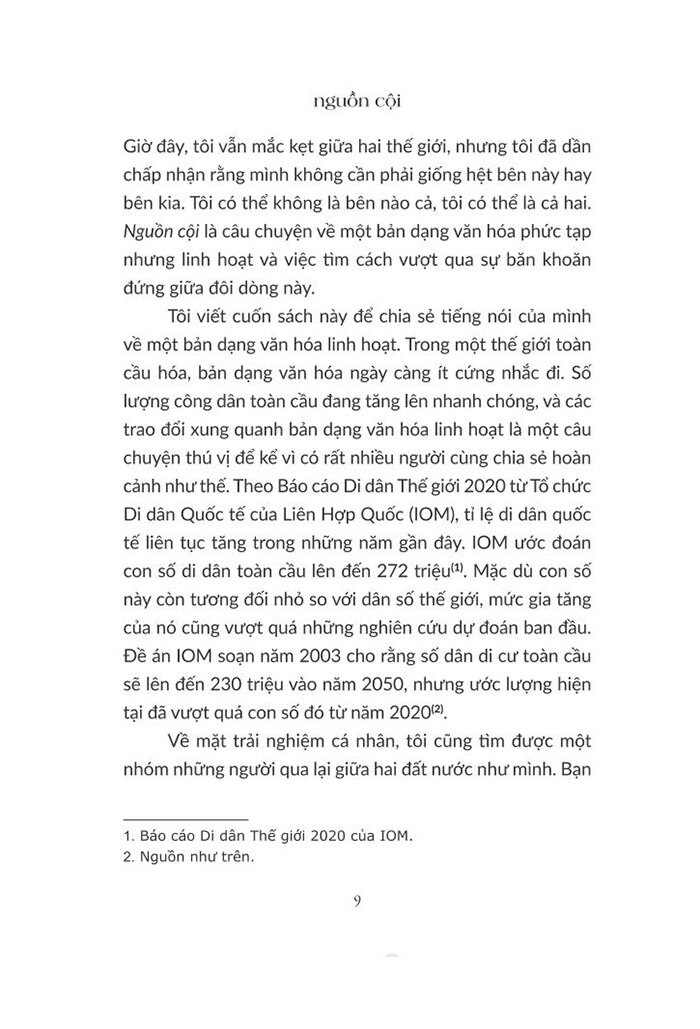 nguồn cội - chuyện về những người hai quê hương