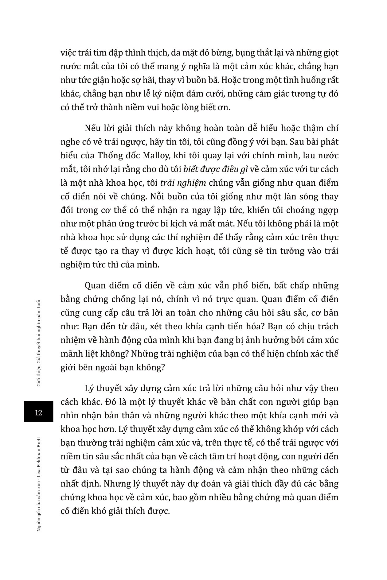 nguồn gốc cảm xúc