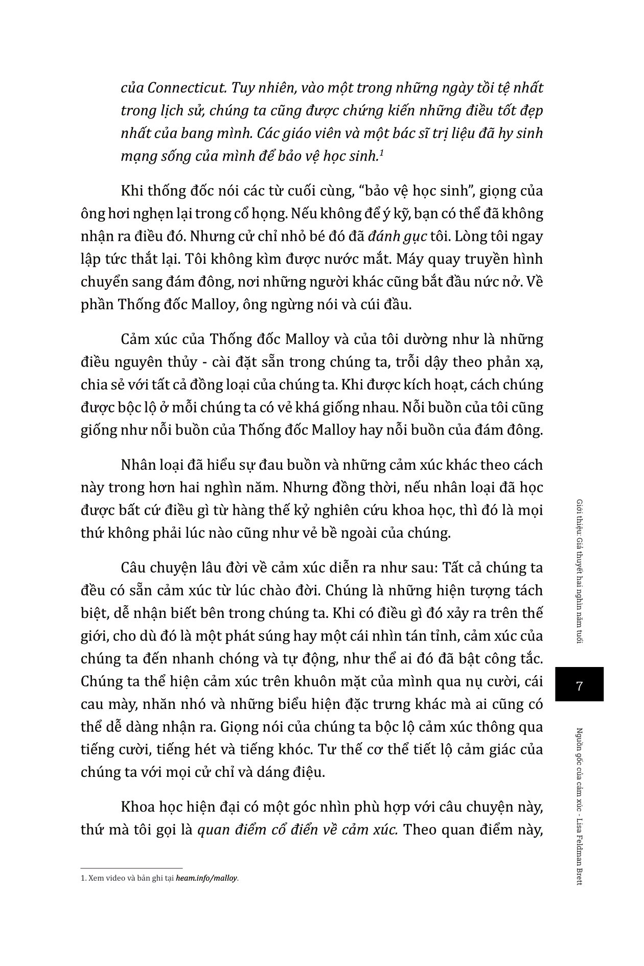 nguồn gốc cảm xúc