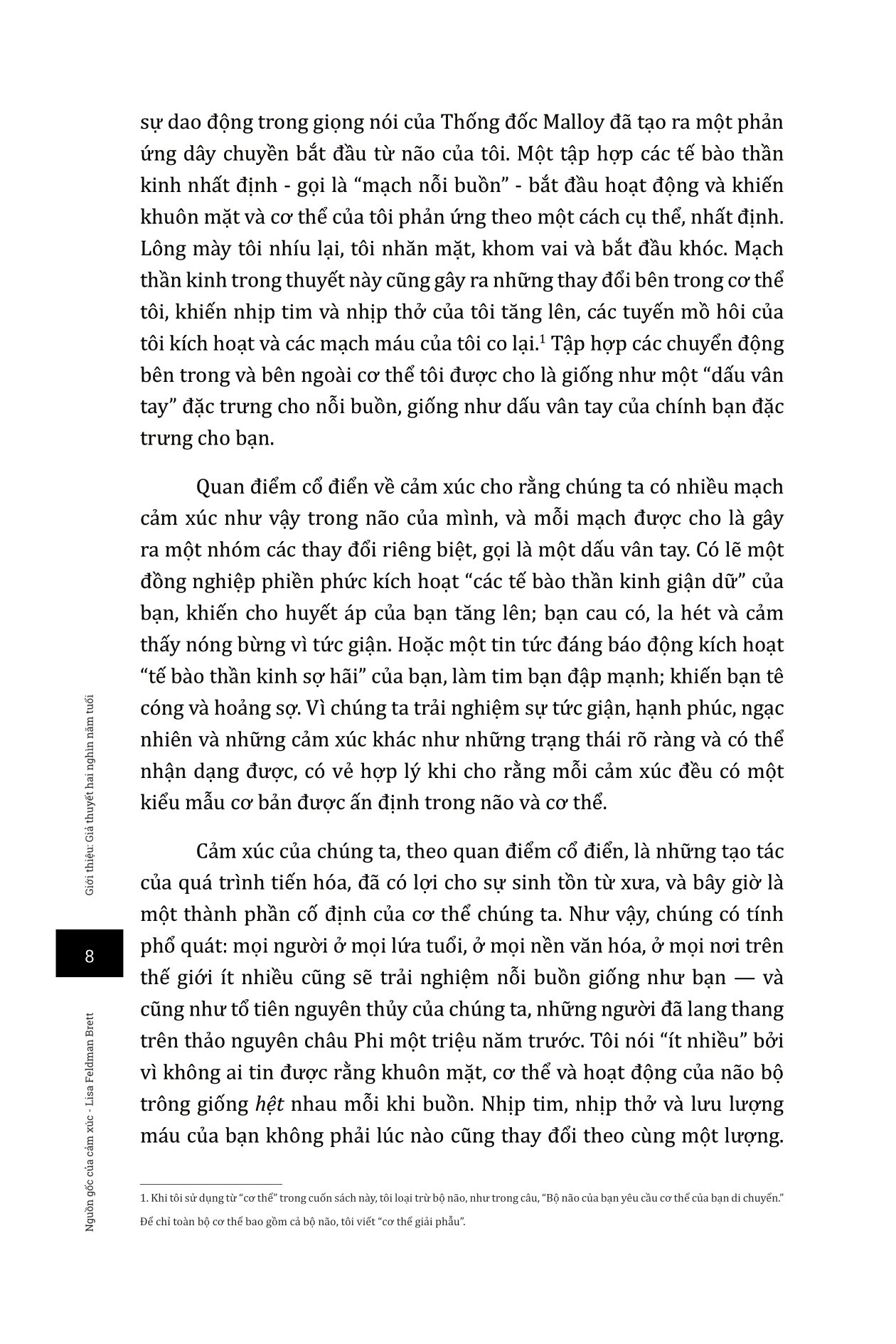 nguồn gốc cảm xúc