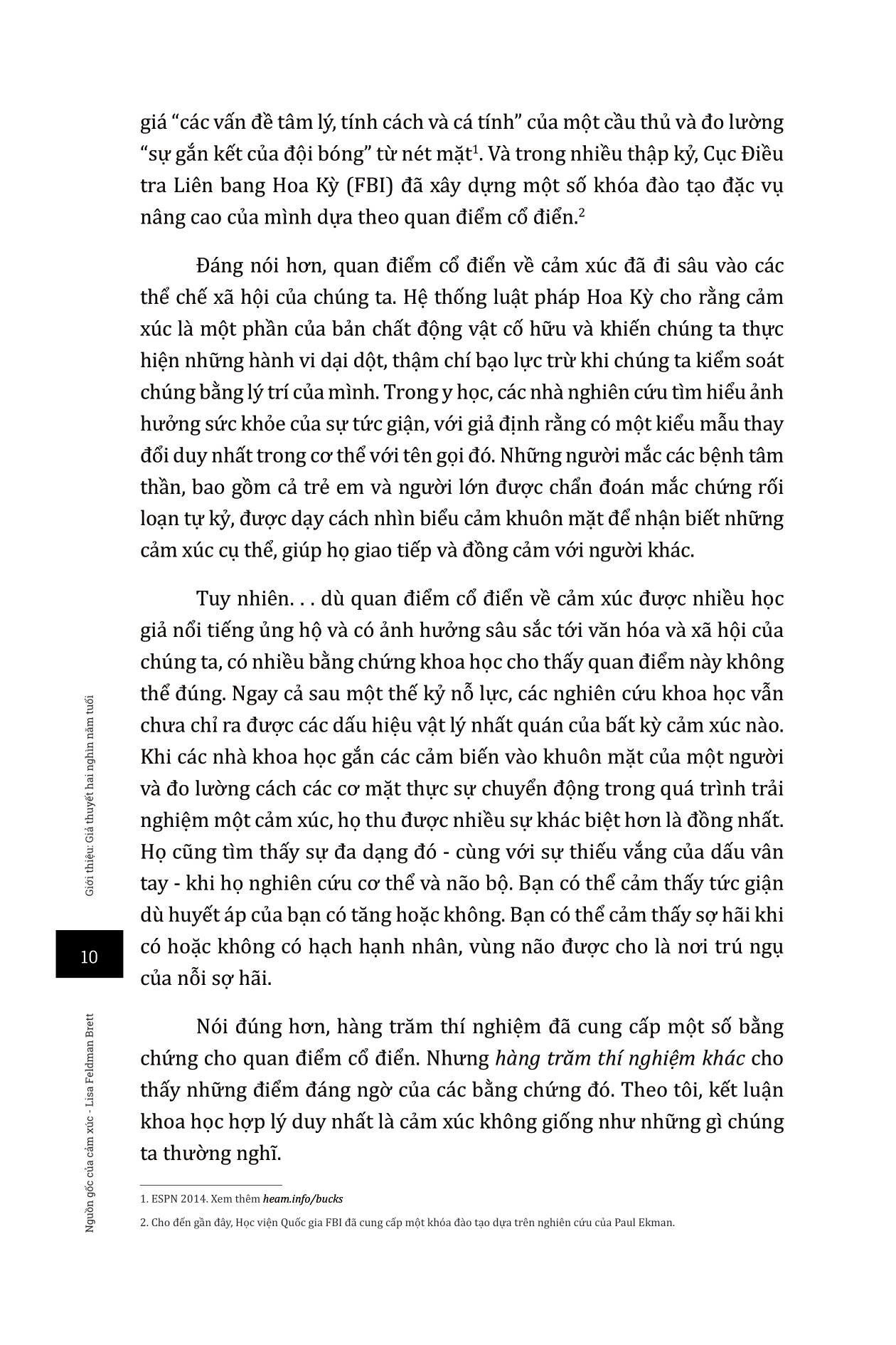 nguồn gốc cảm xúc