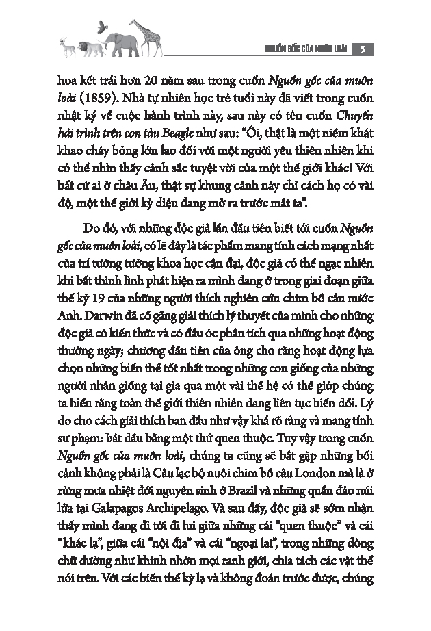 nguồn gốc của muôn loài