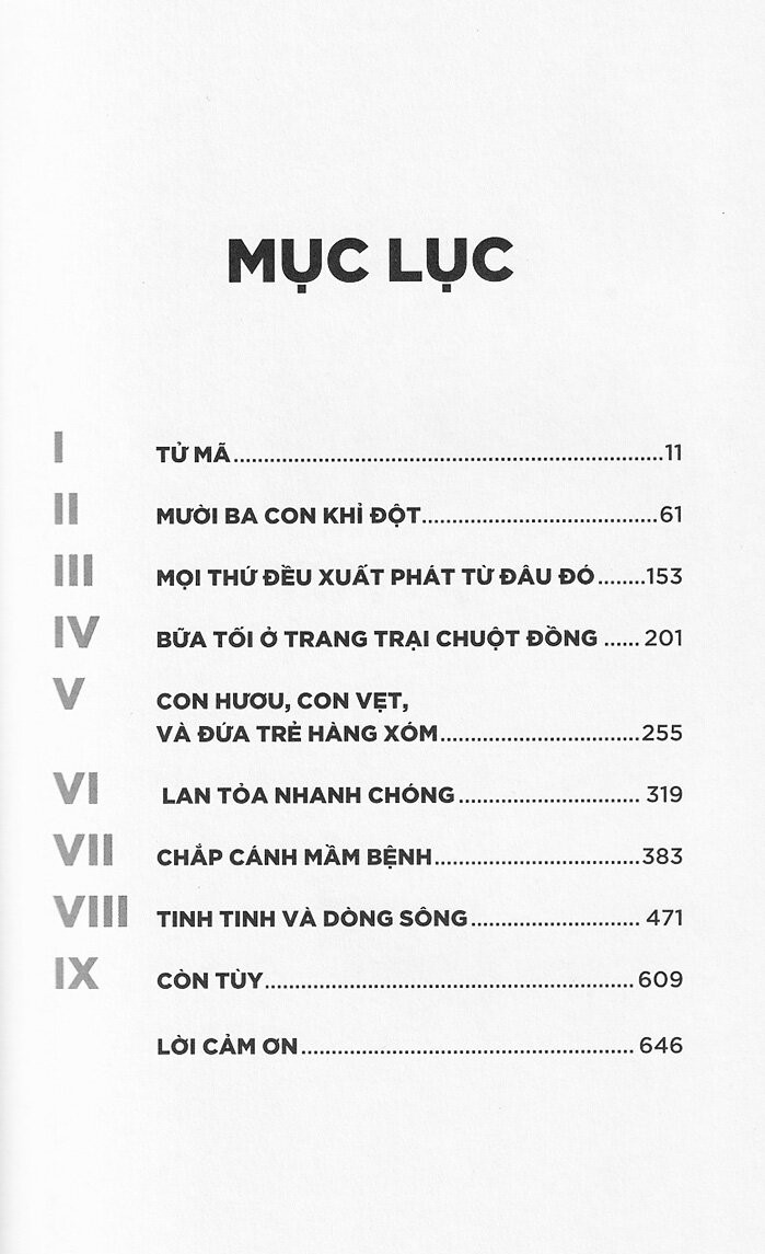 nguồn gốc dịch bệnh