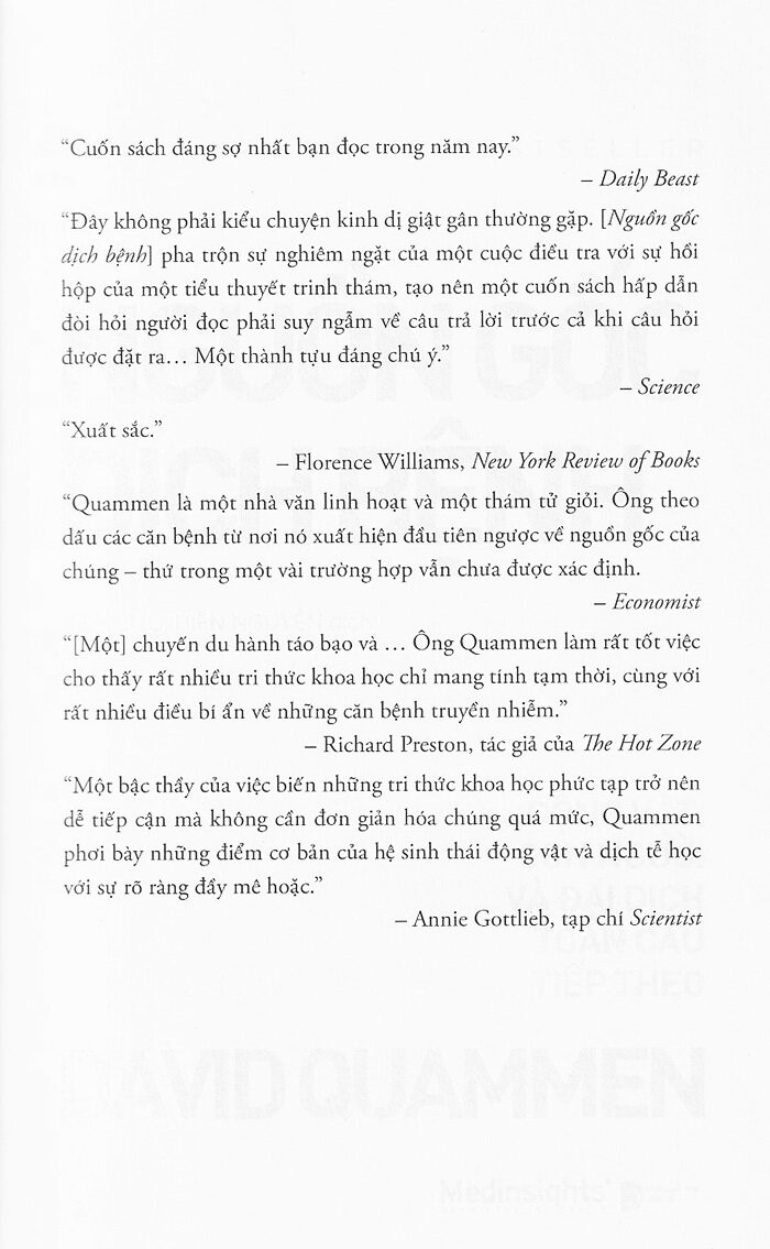 nguồn gốc dịch bệnh