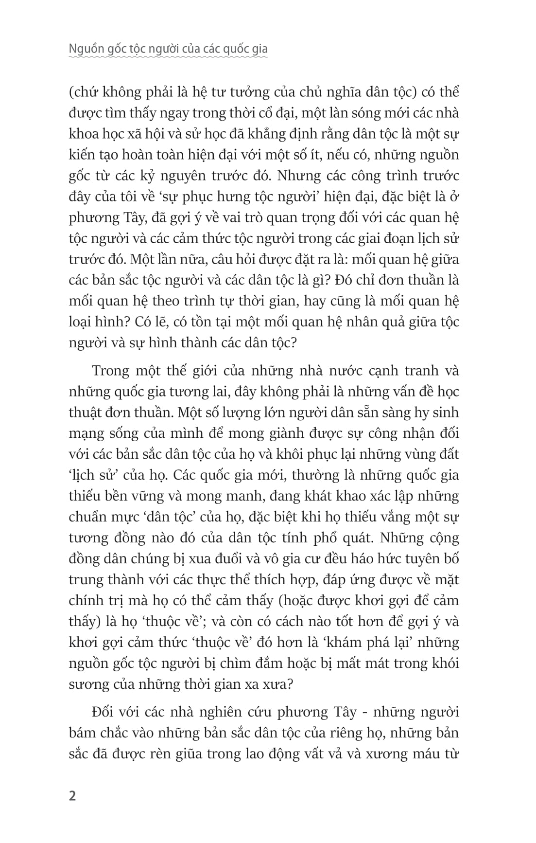 nguồn gốc tộc người của các quốc gia - the ethnic origins of nations