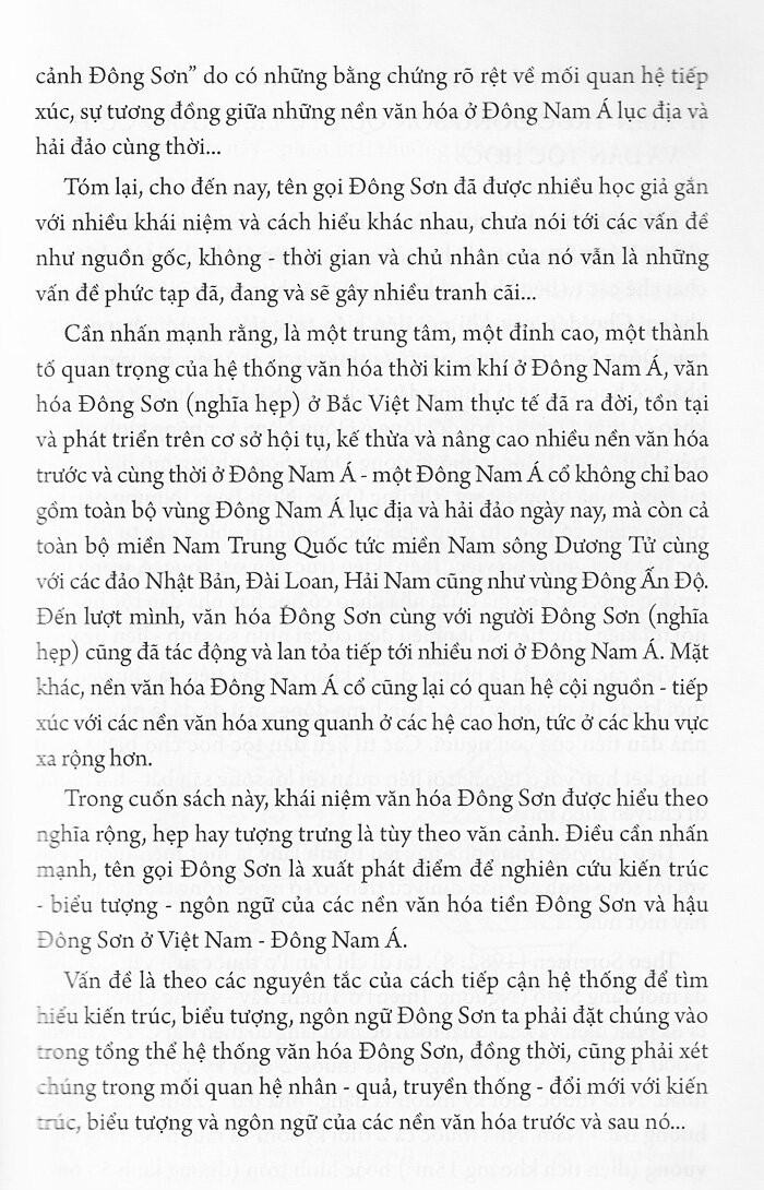 nguồn gốc và sự phát triển của kiến trúc - biểu tượng và ngôn ngữ đông sơn