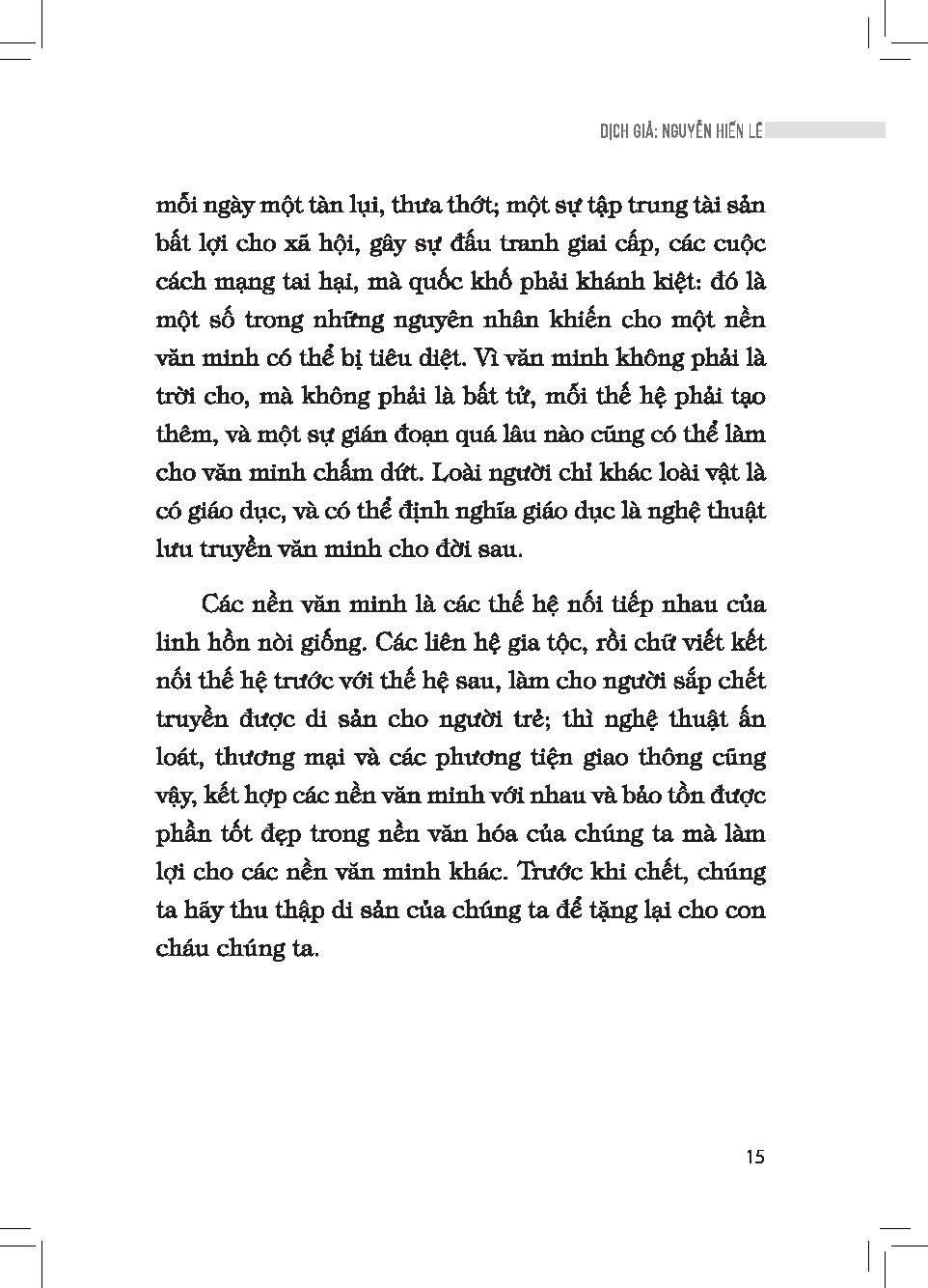 nguồn gốc văn minh - nguyễn hiến lê