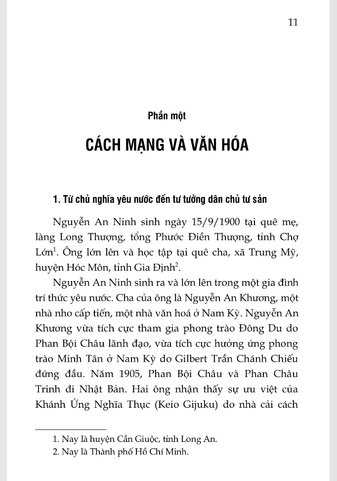nguyễn an ninh - “không ăn mày tự do”