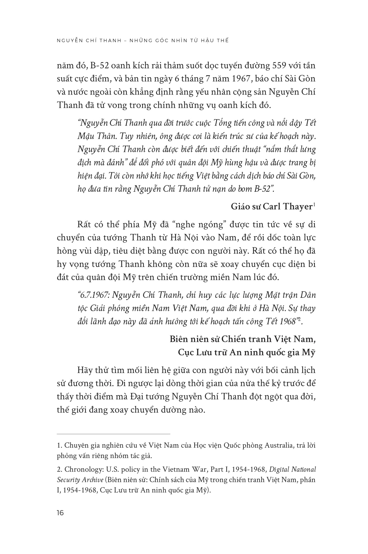 Nguyen Chi Thanh - Nhung Goc Nhin Tu Hau The