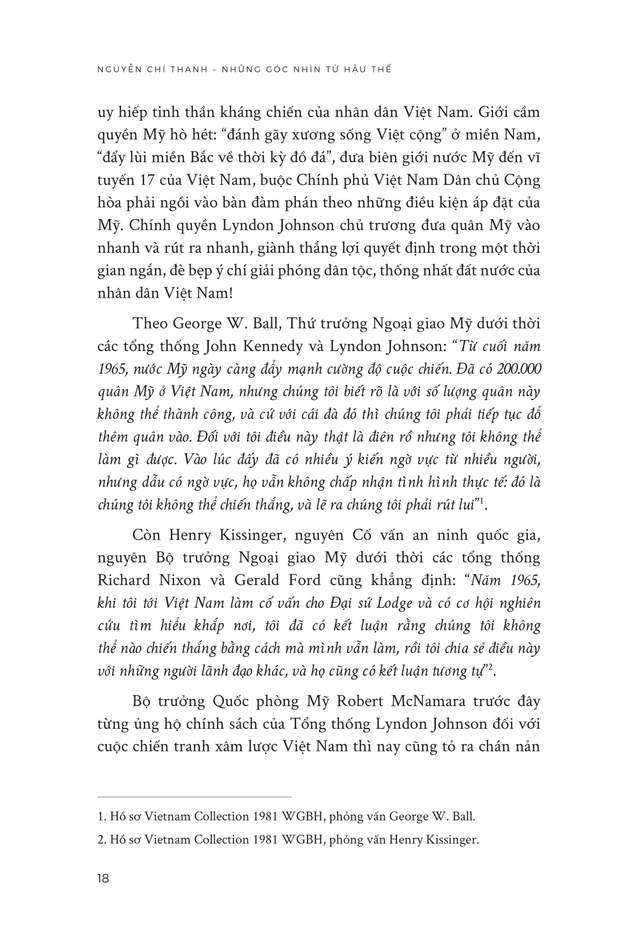 Nguyen Chi Thanh - Nhung Goc Nhin Tu Hau The