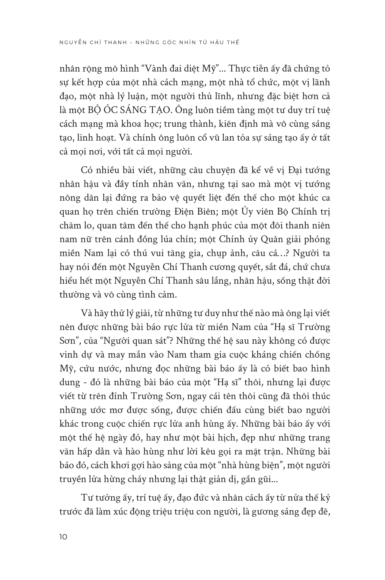 Nguyen Chi Thanh - Nhung Goc Nhin Tu Hau The