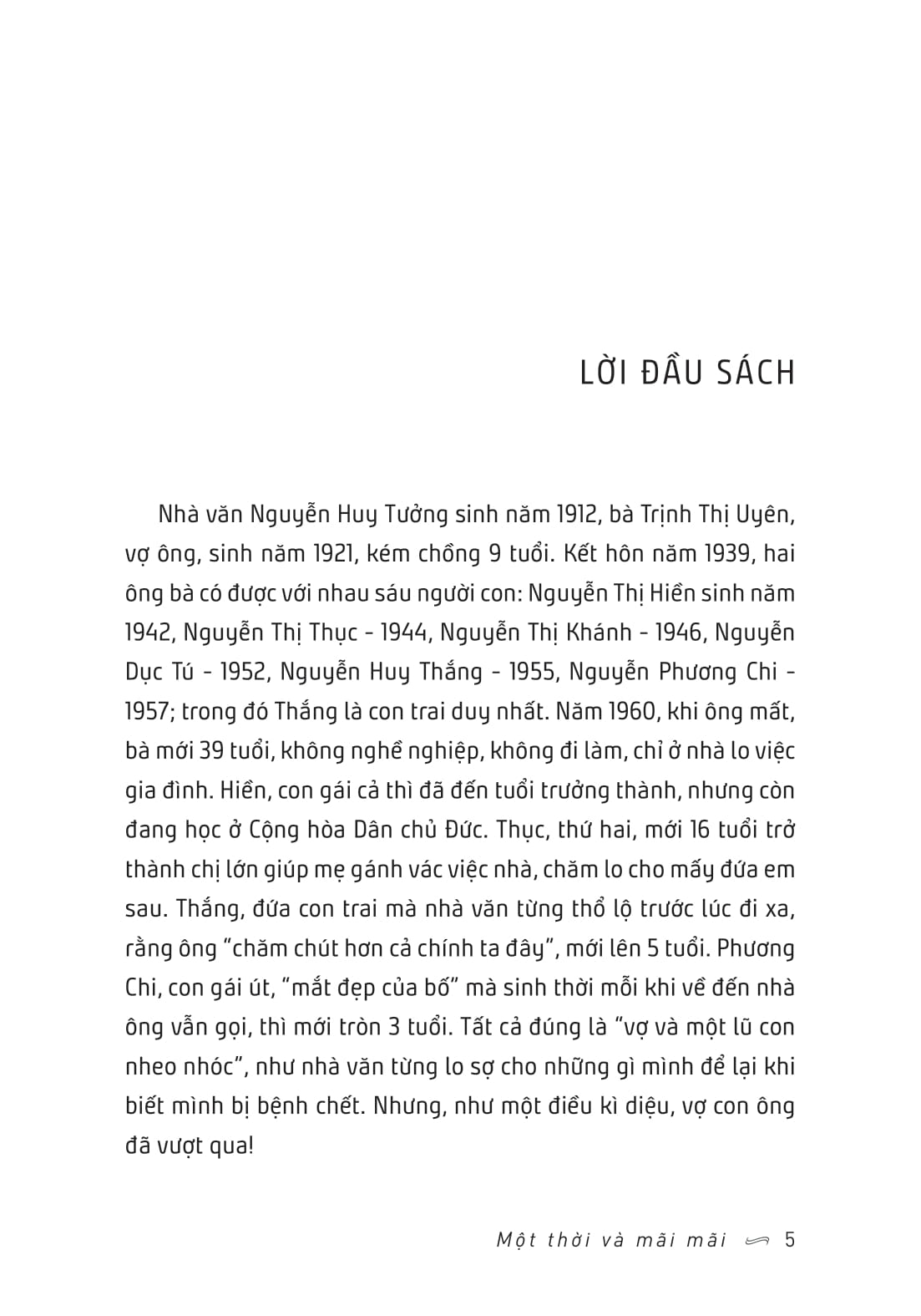 Nguyễn Huy Tưởng - Một Thời Và Mãi Mãi