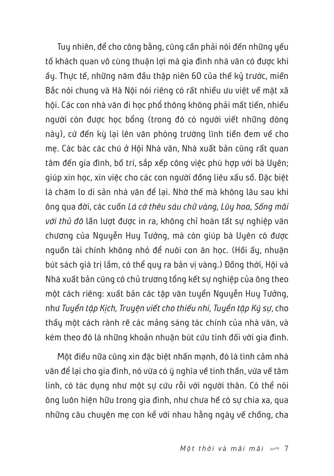 Nguyễn Huy Tưởng - Một Thời Và Mãi Mãi